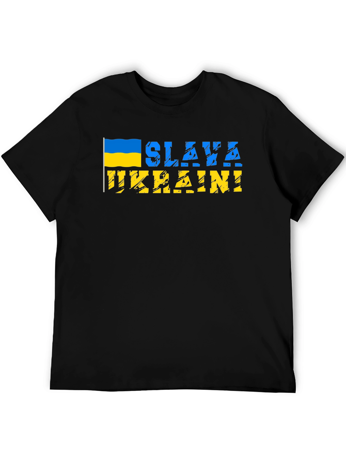 Slava Ukraine T-Shirt - Black