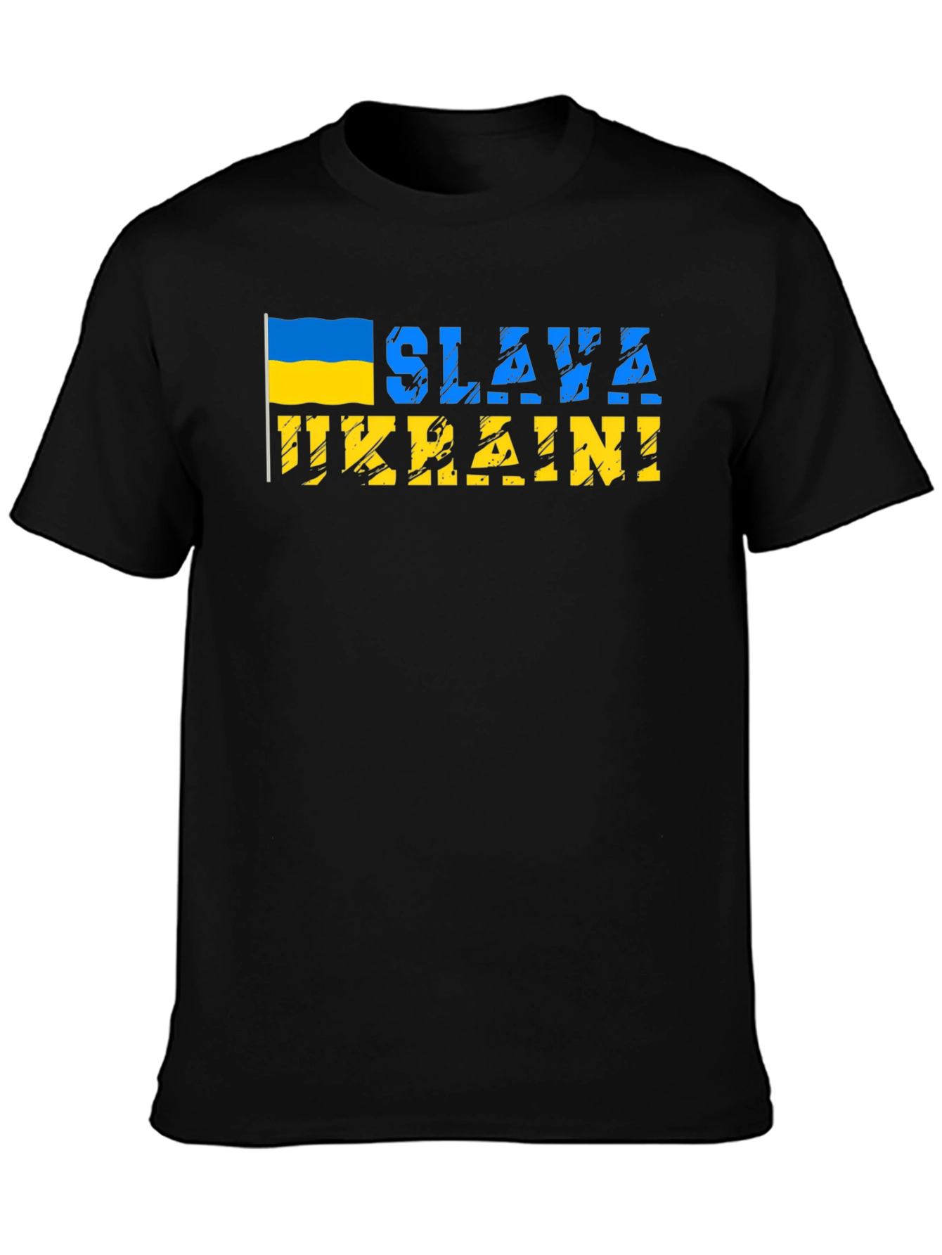 Slava Ukraine T-Shirt - Black
