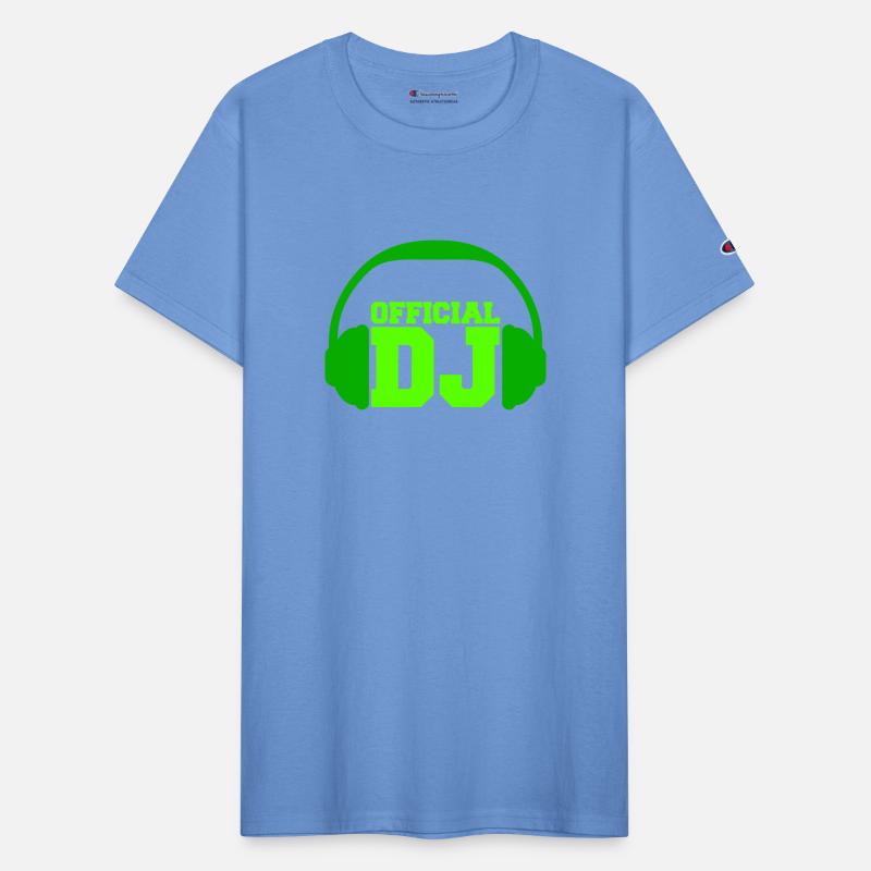 Green Official DJ Headphone Club Disco Music Party