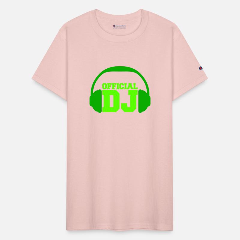 Green Official DJ Headphone Club Disco Music Party