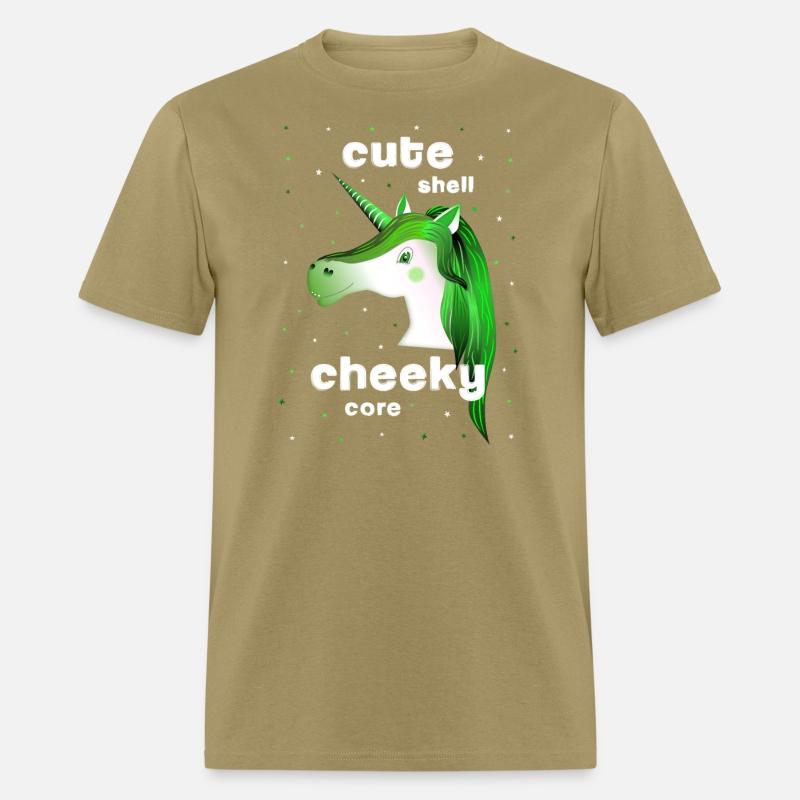 green unicorn cheeky cute