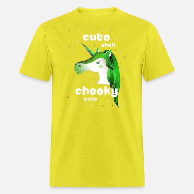 green unicorn cheeky cute