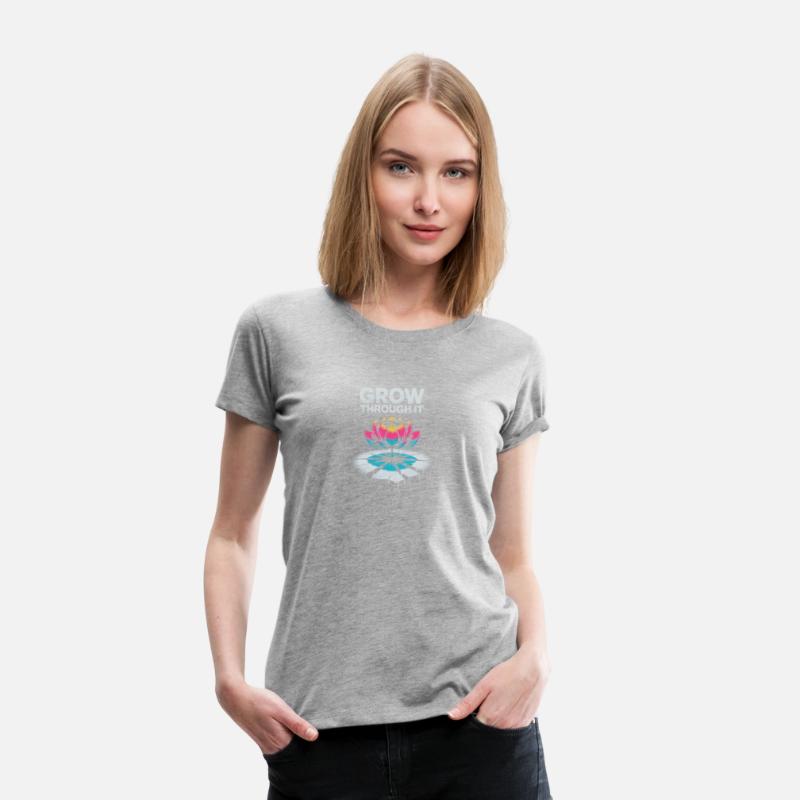 Grow Through It – Lotus Strength T-shirt