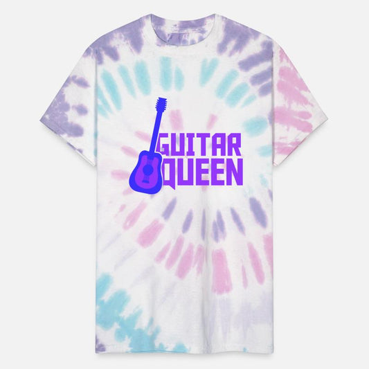 Guitar Queen Guitarist Text Bassist Woman Quote