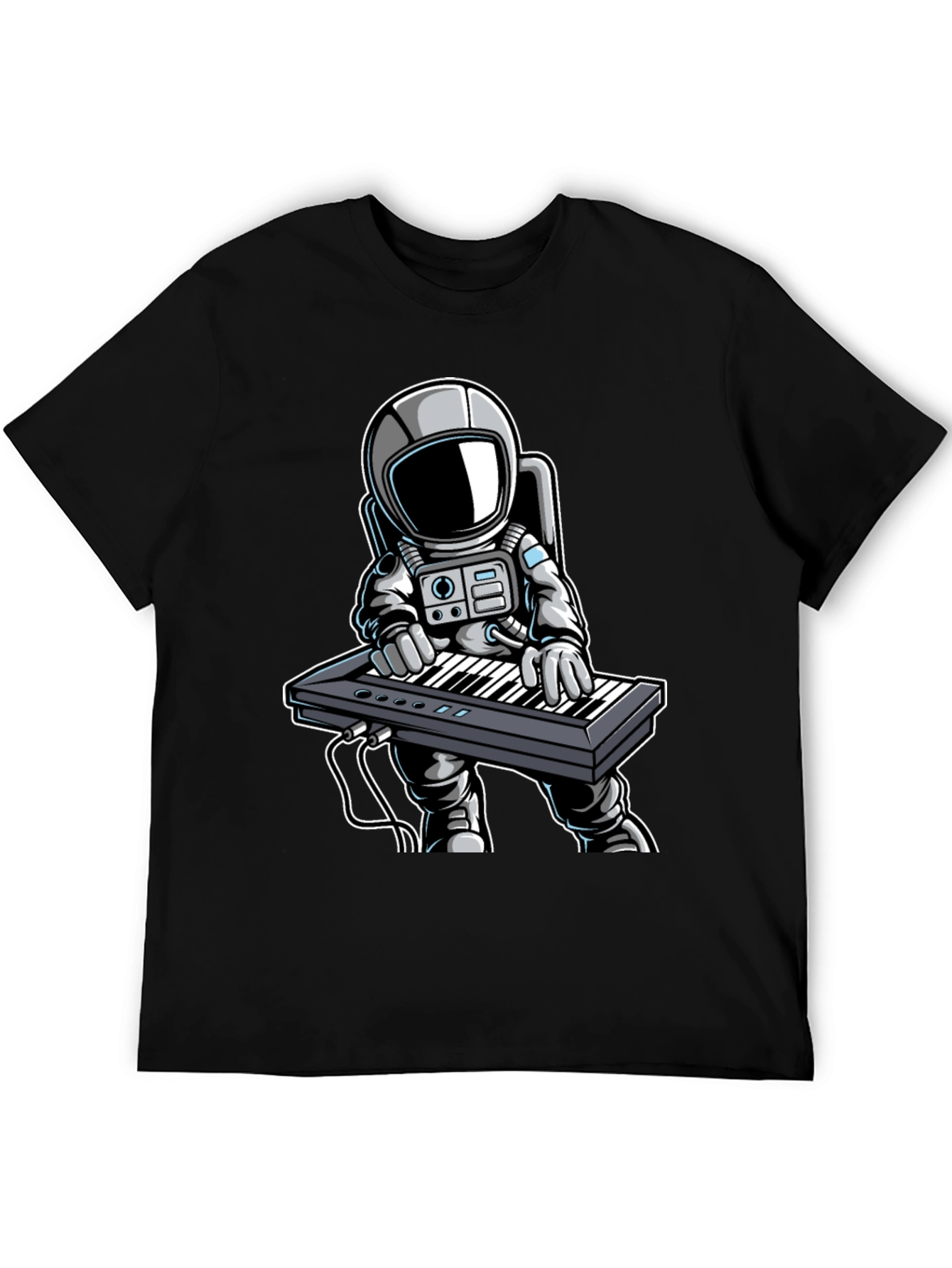 Astronaut Keyboard Player T-Shirt