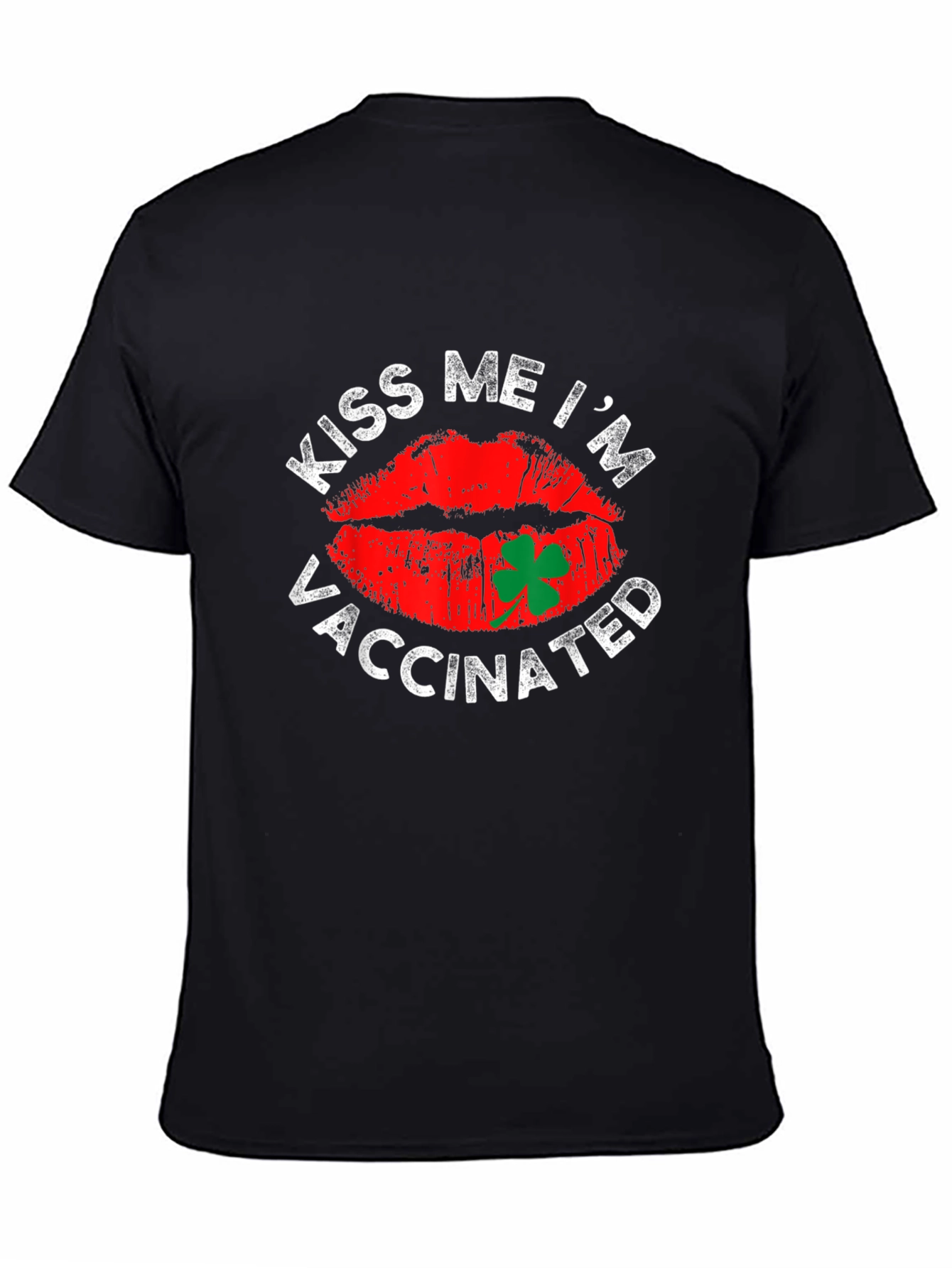 Kiss Me Im Vaccinated St. Patricks Day T-Shirt