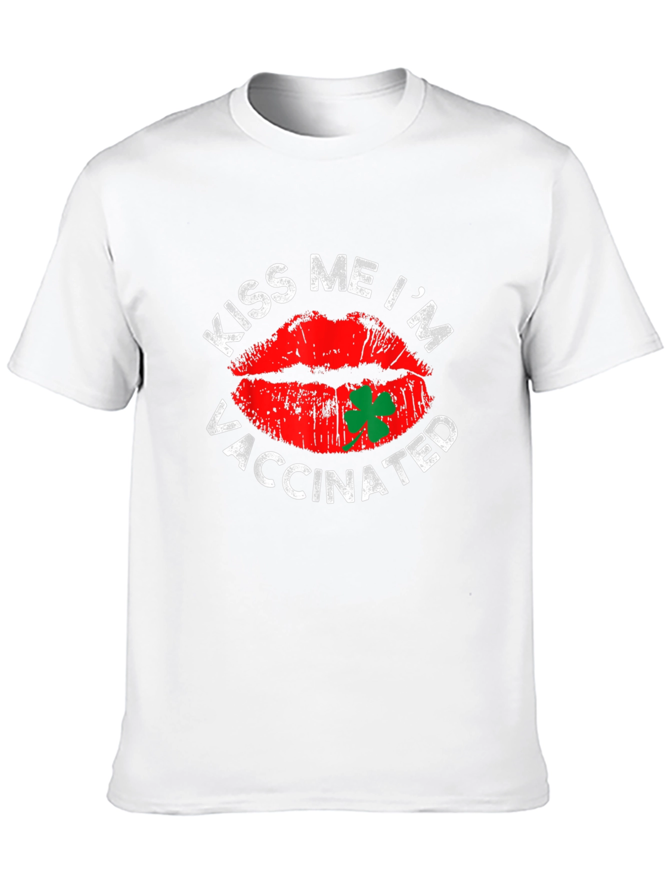 Kiss Me Im Vaccinated St. Patricks Day T-Shirt