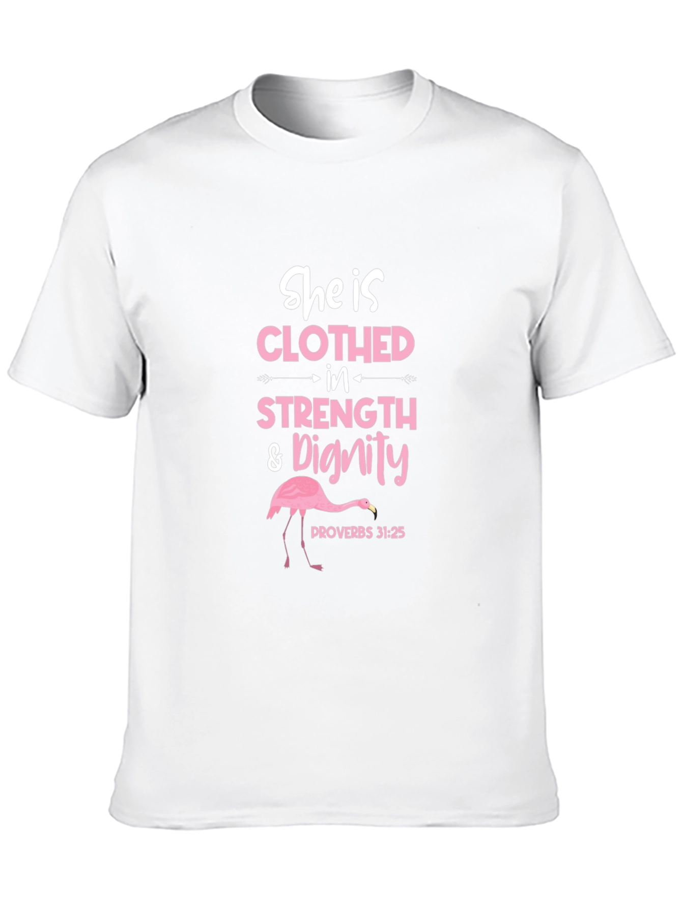 She is Clothed in Strength & Dignity T-Shirt