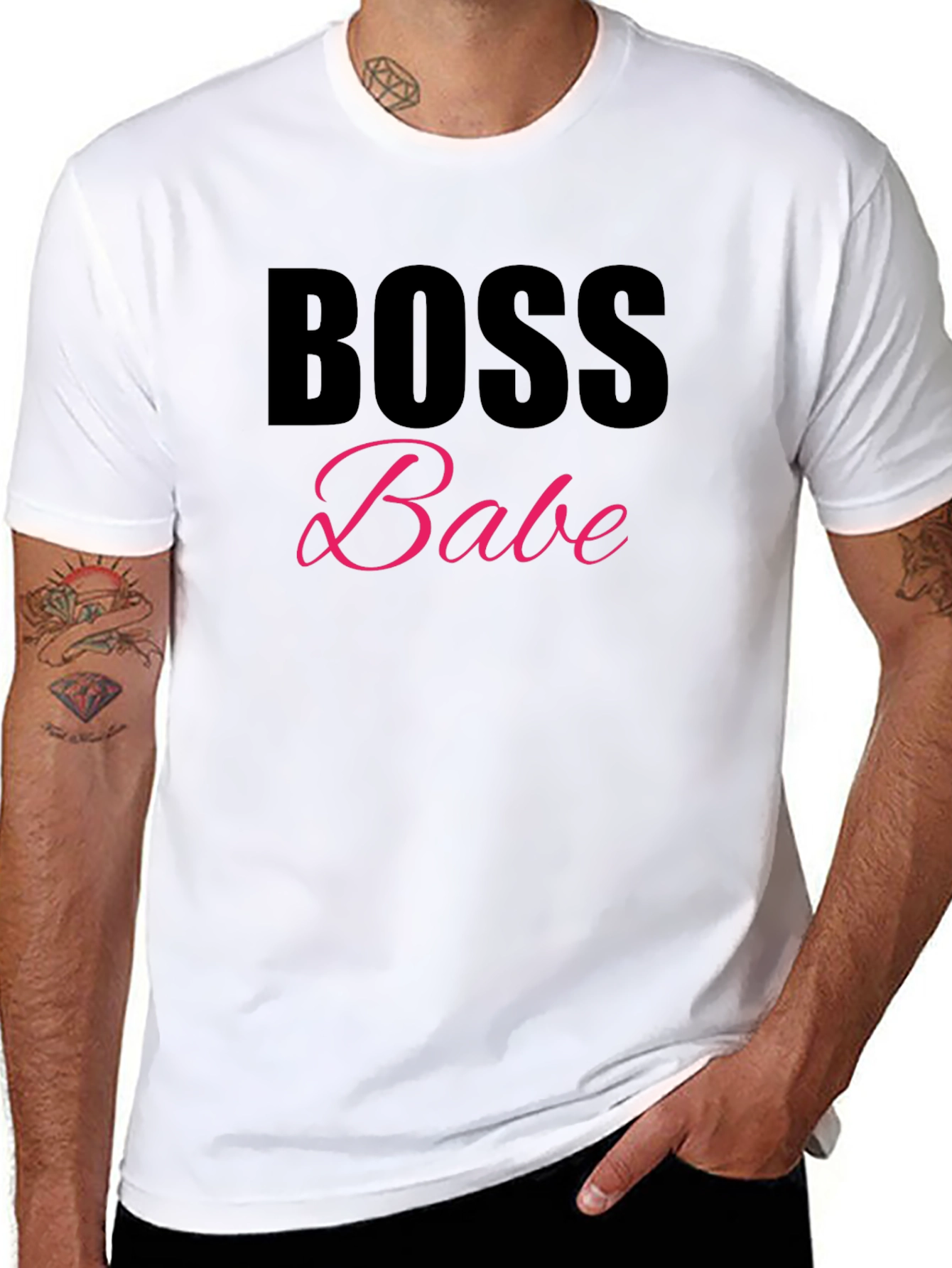 Boss Babe Graphic Tee - Black T-Shirt