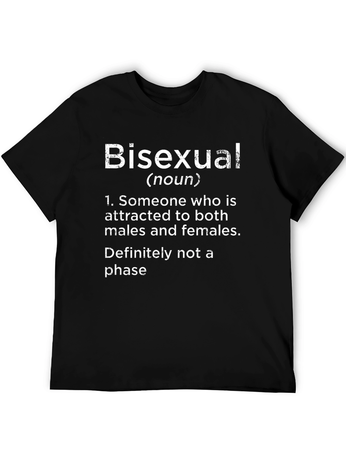 Bisexual Definition Graphic Tee - Pride & Awareness