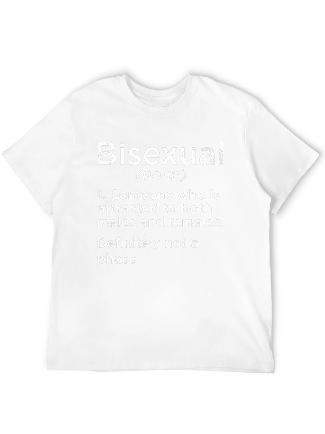 Bisexual Definition Graphic Tee - Pride & Awareness
