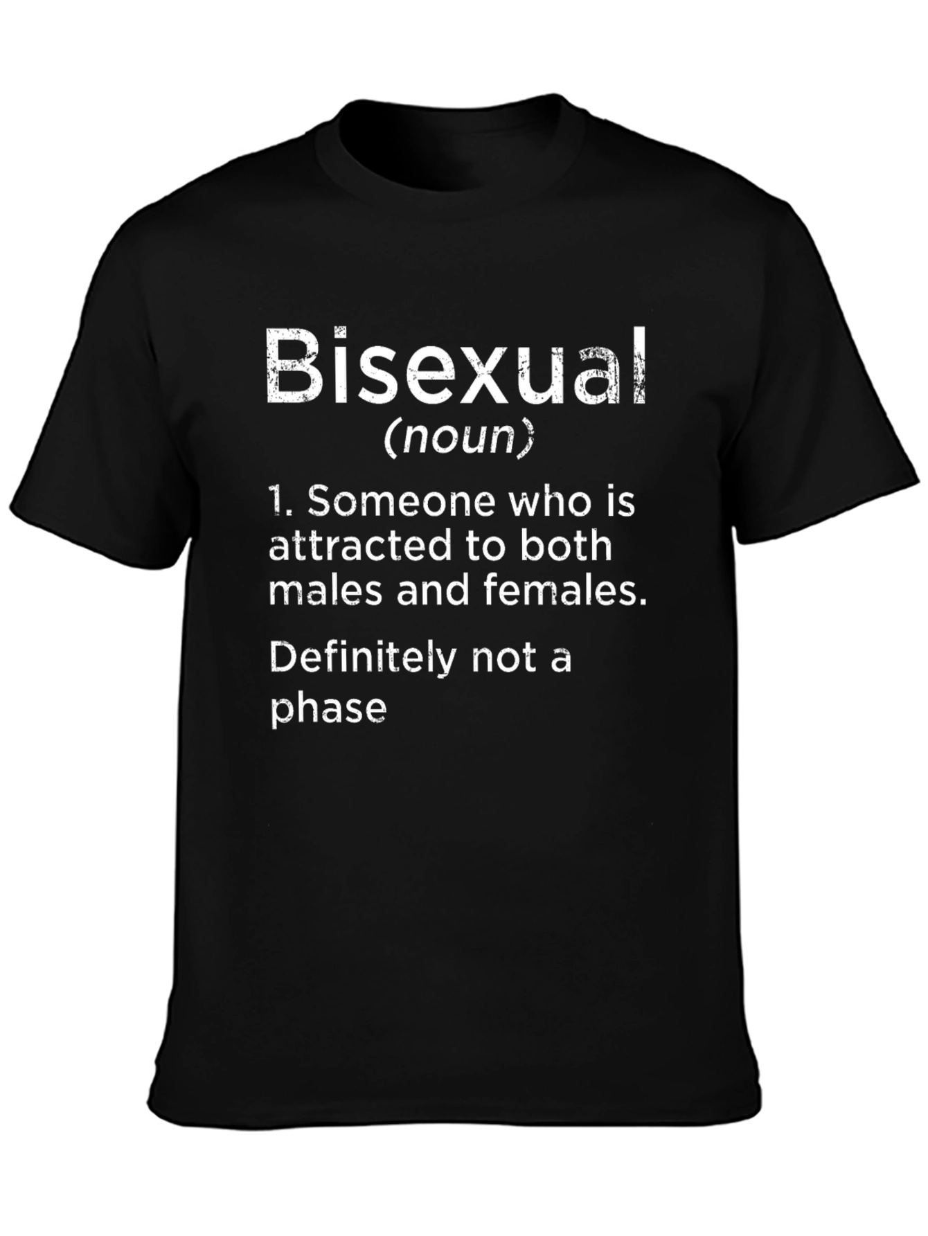 Bisexual Definition Graphic Tee - Pride & Awareness