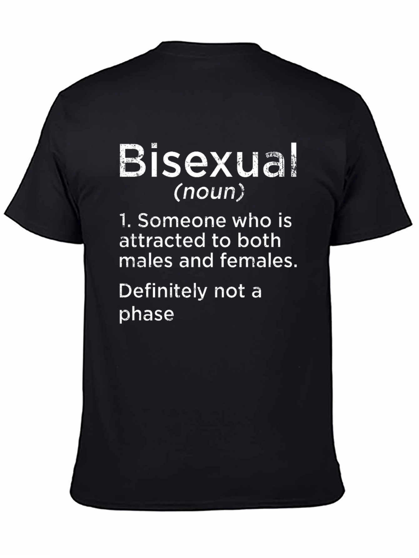 Bisexual Definition Graphic Tee - Pride & Awareness