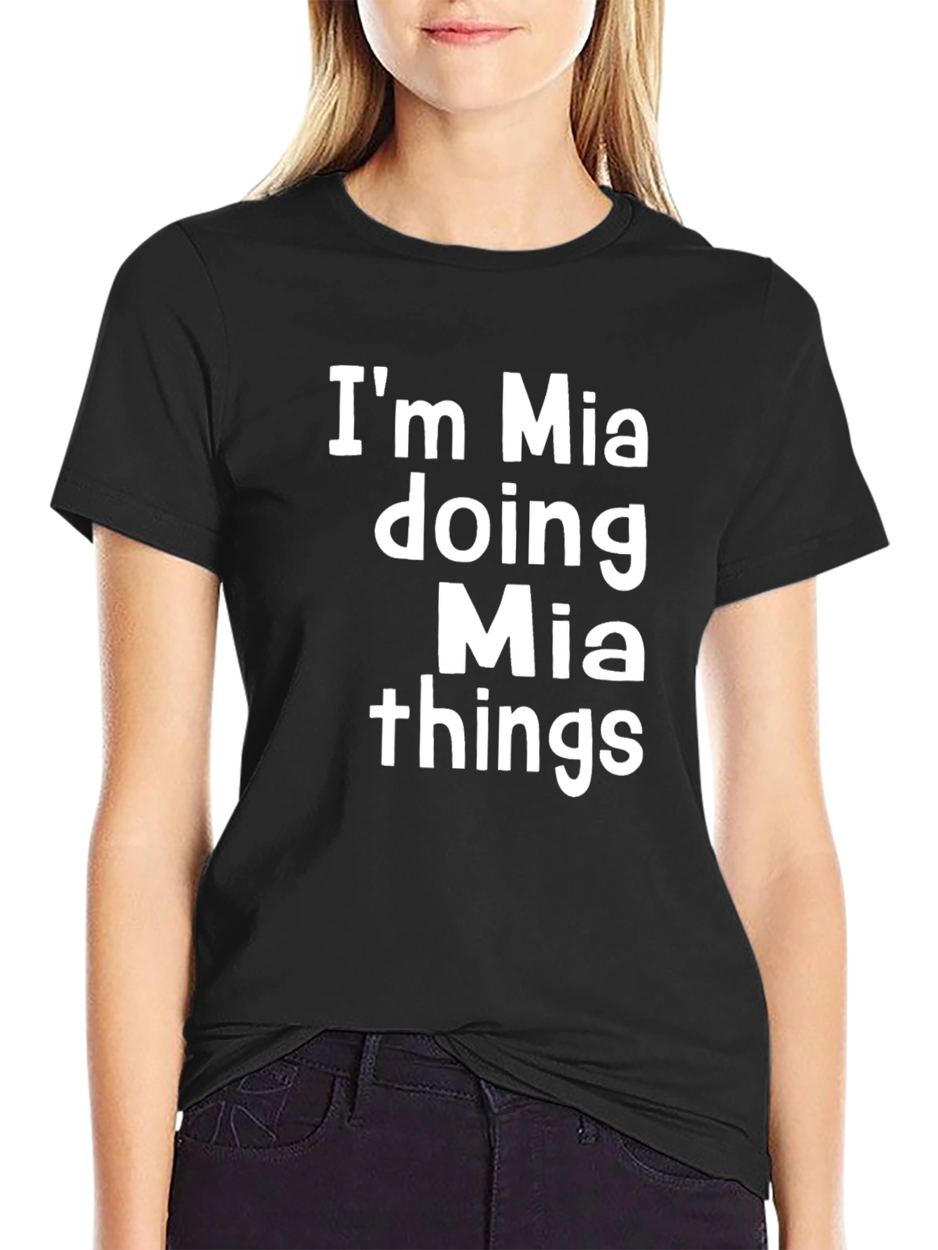 Im Mia Doing Mia Things Graphic Tee