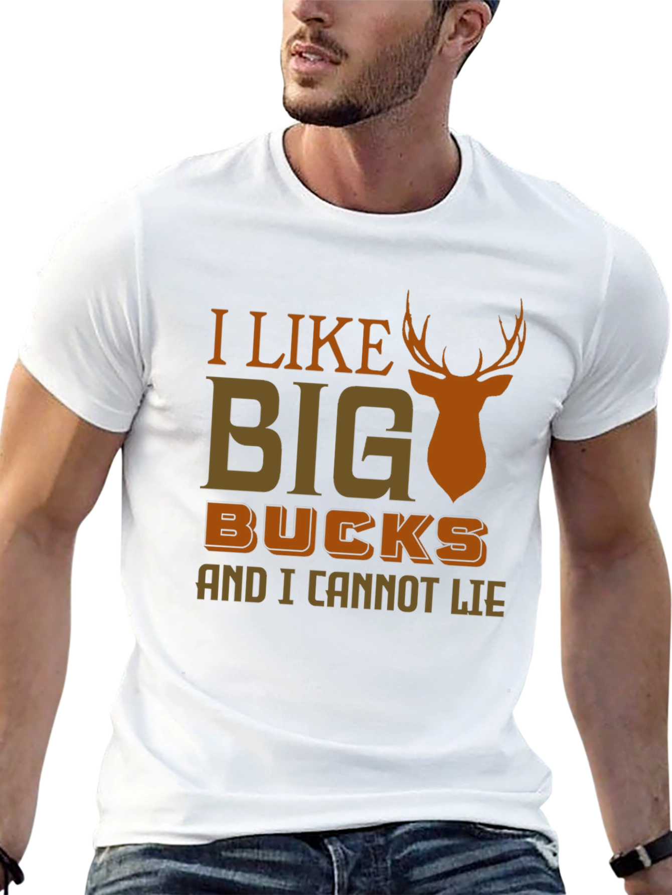 I Like Big Bucks T-Shirt - Funny Hunting Tee