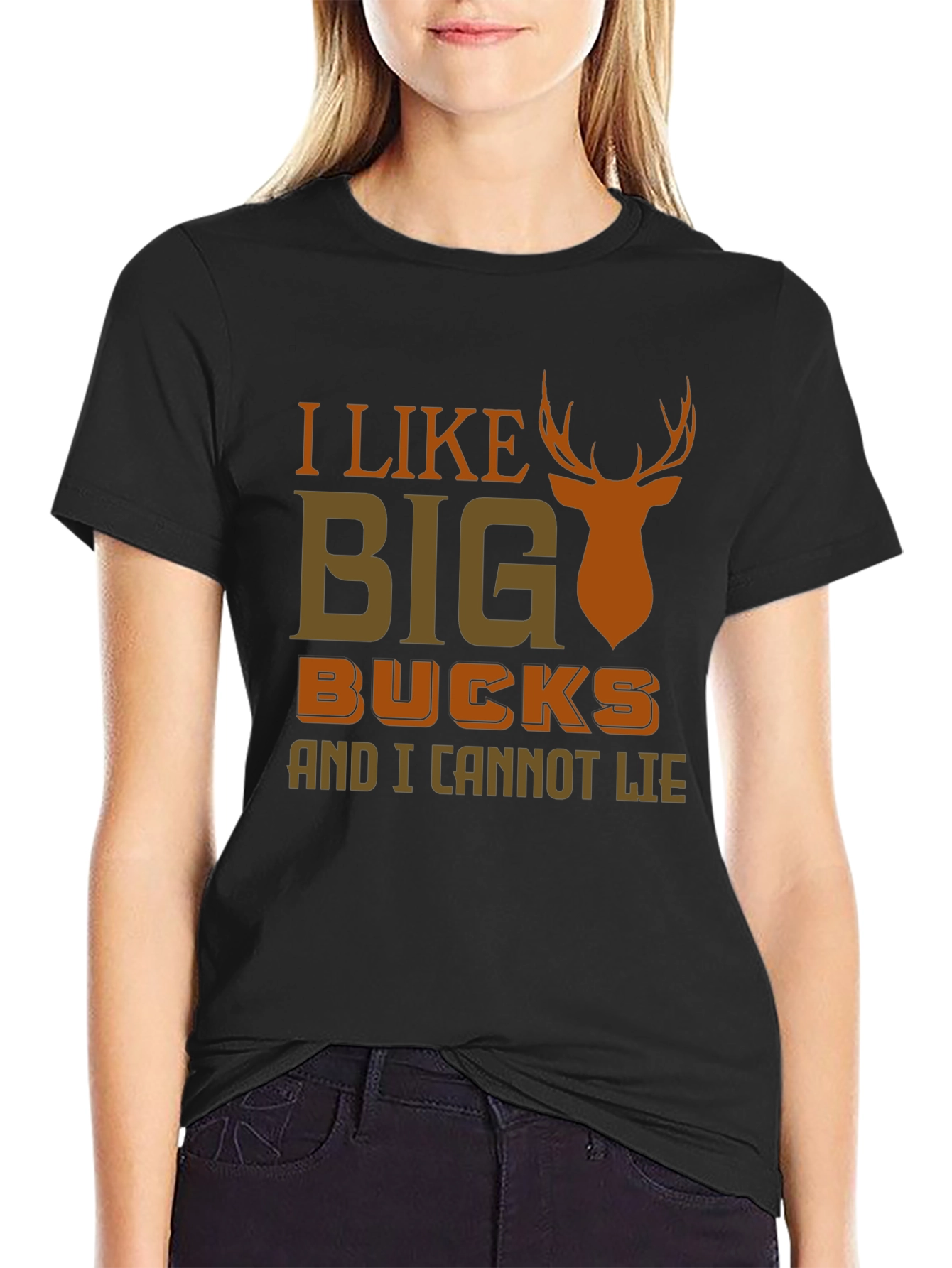 I Like Big Bucks T-Shirt - Funny Hunting Tee