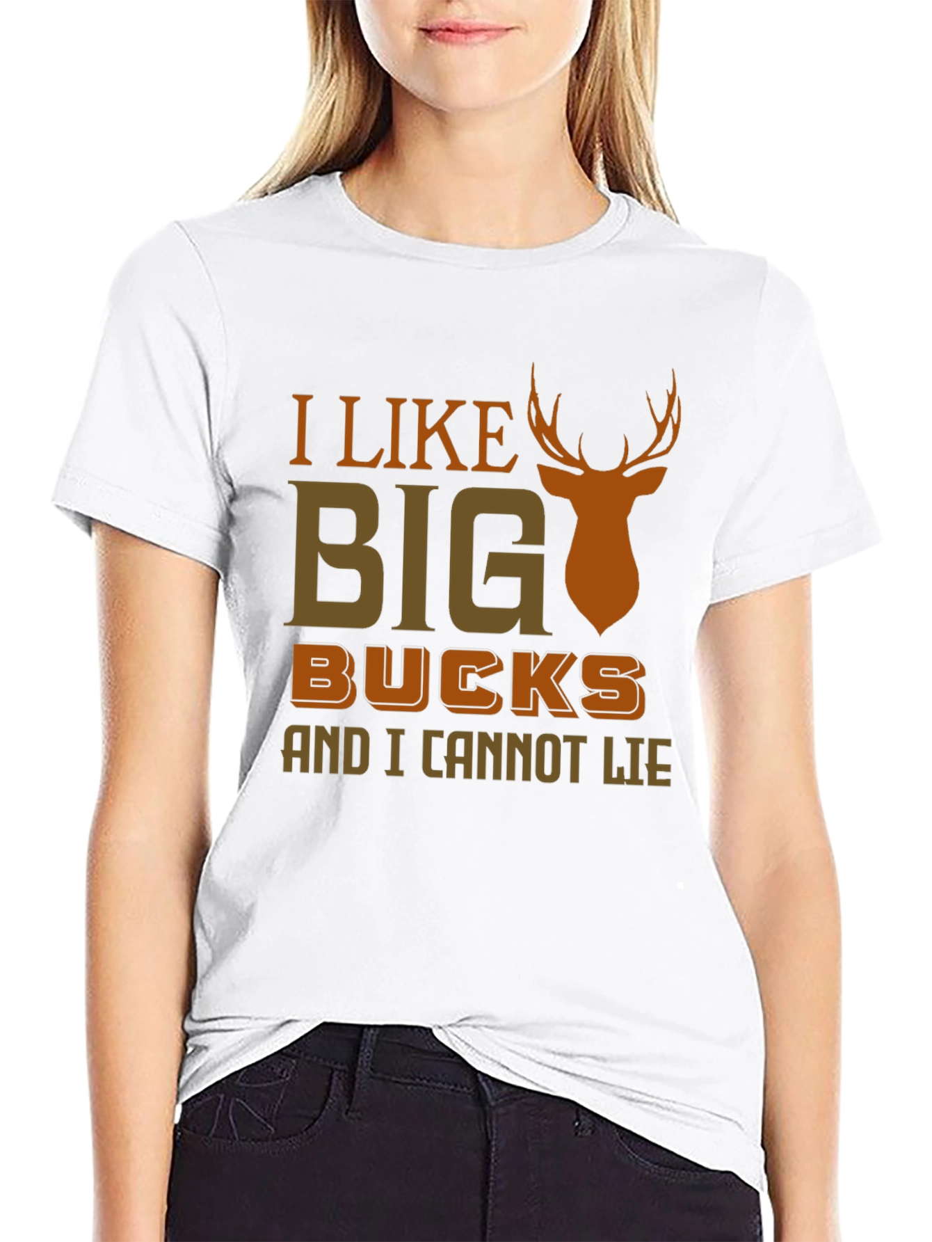 I Like Big Bucks T-Shirt - Funny Hunting Tee