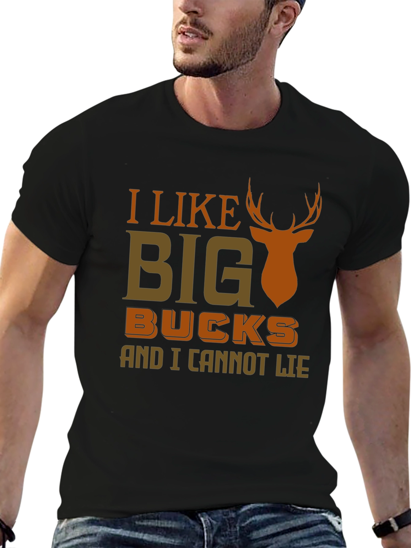 I Like Big Bucks T-Shirt - Funny Hunting Tee