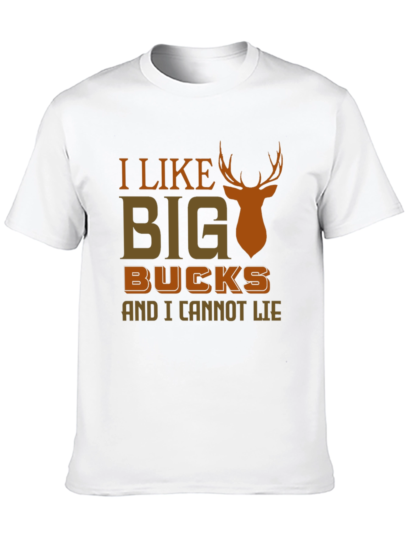 I Like Big Bucks T-Shirt - Funny Hunting Tee