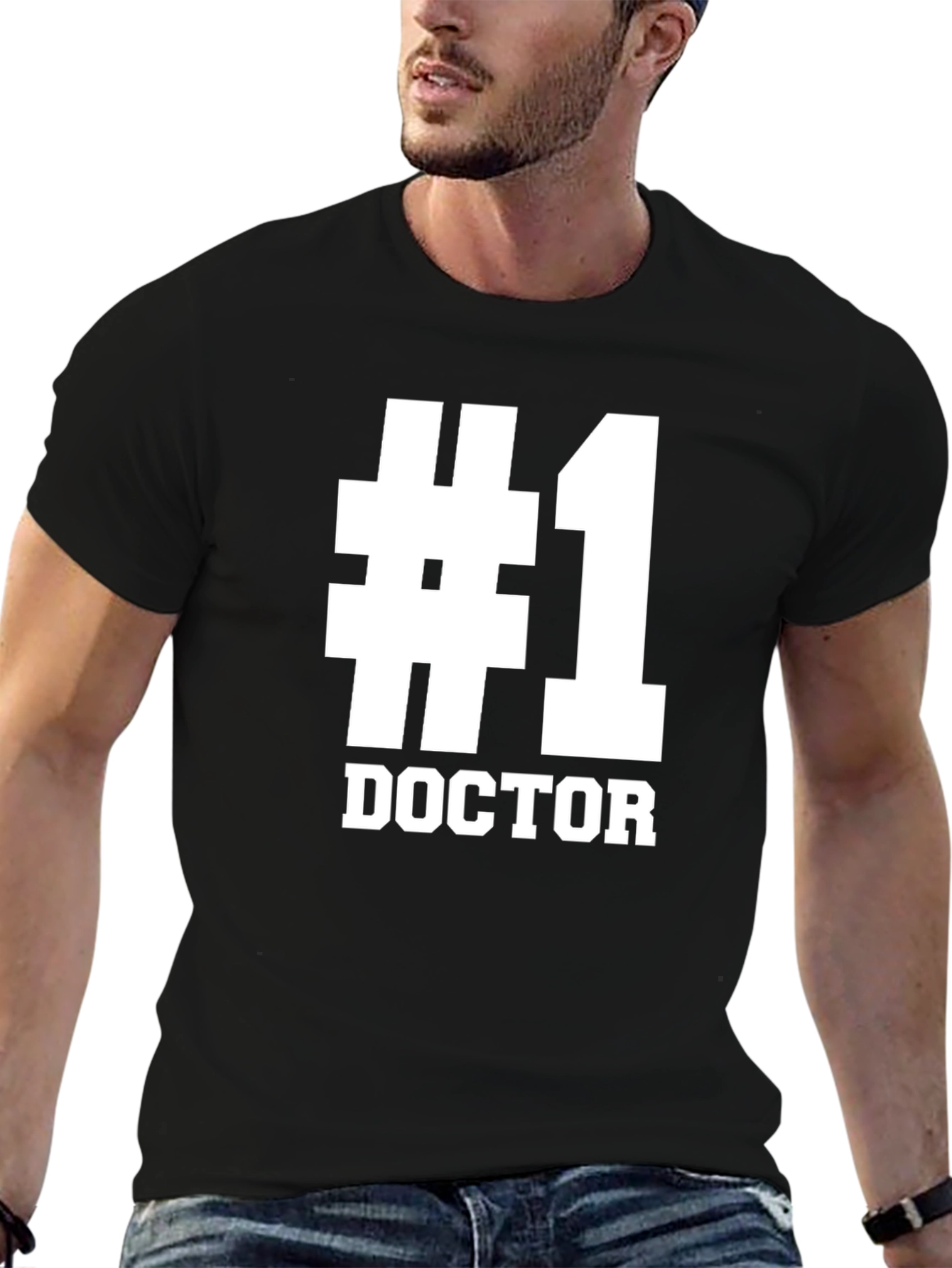 #1 Doctor T-Shirt - Gift for Physicians