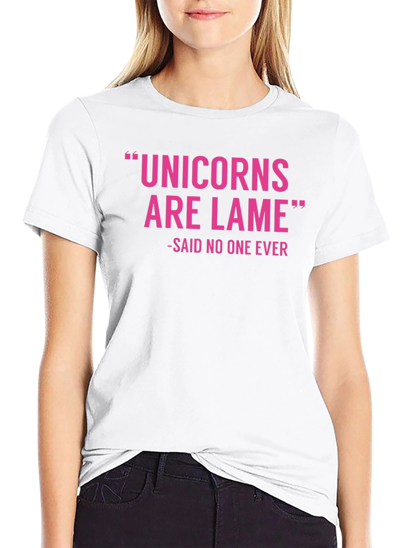 Unicorns Are Lame Graphic T-Shirt