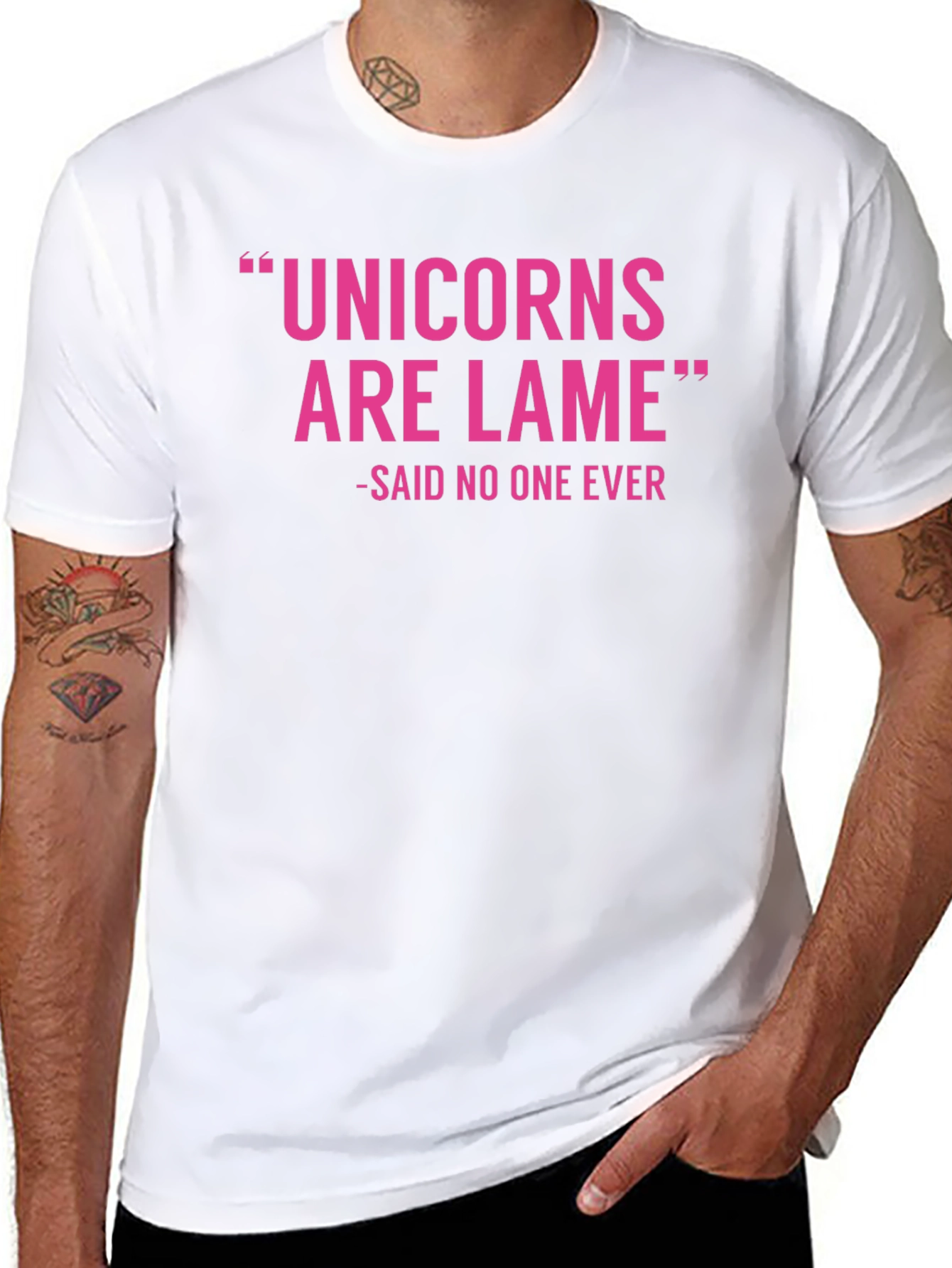 Unicorns Are Lame Graphic T-Shirt