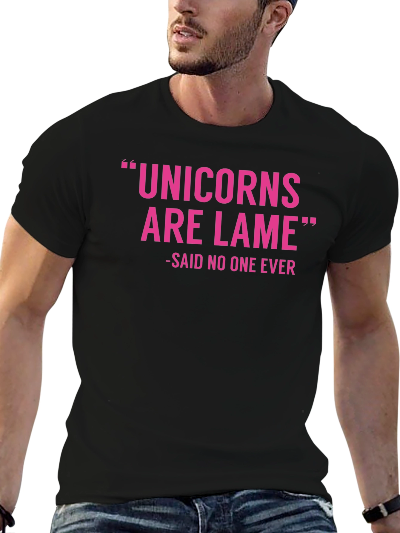 Unicorns Are Lame Graphic T-Shirt
