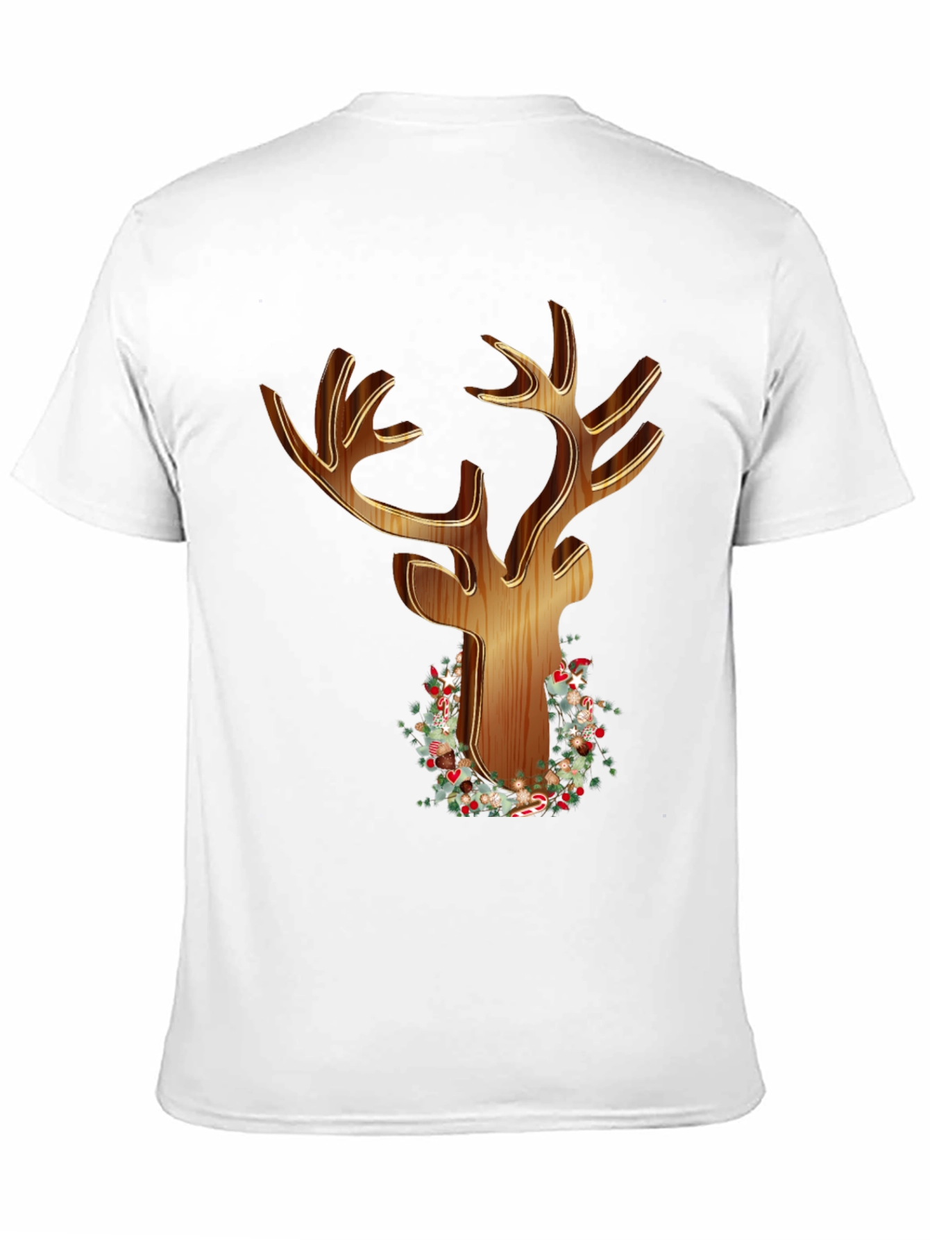 Christmas Reindeer Graphic T-Shirt