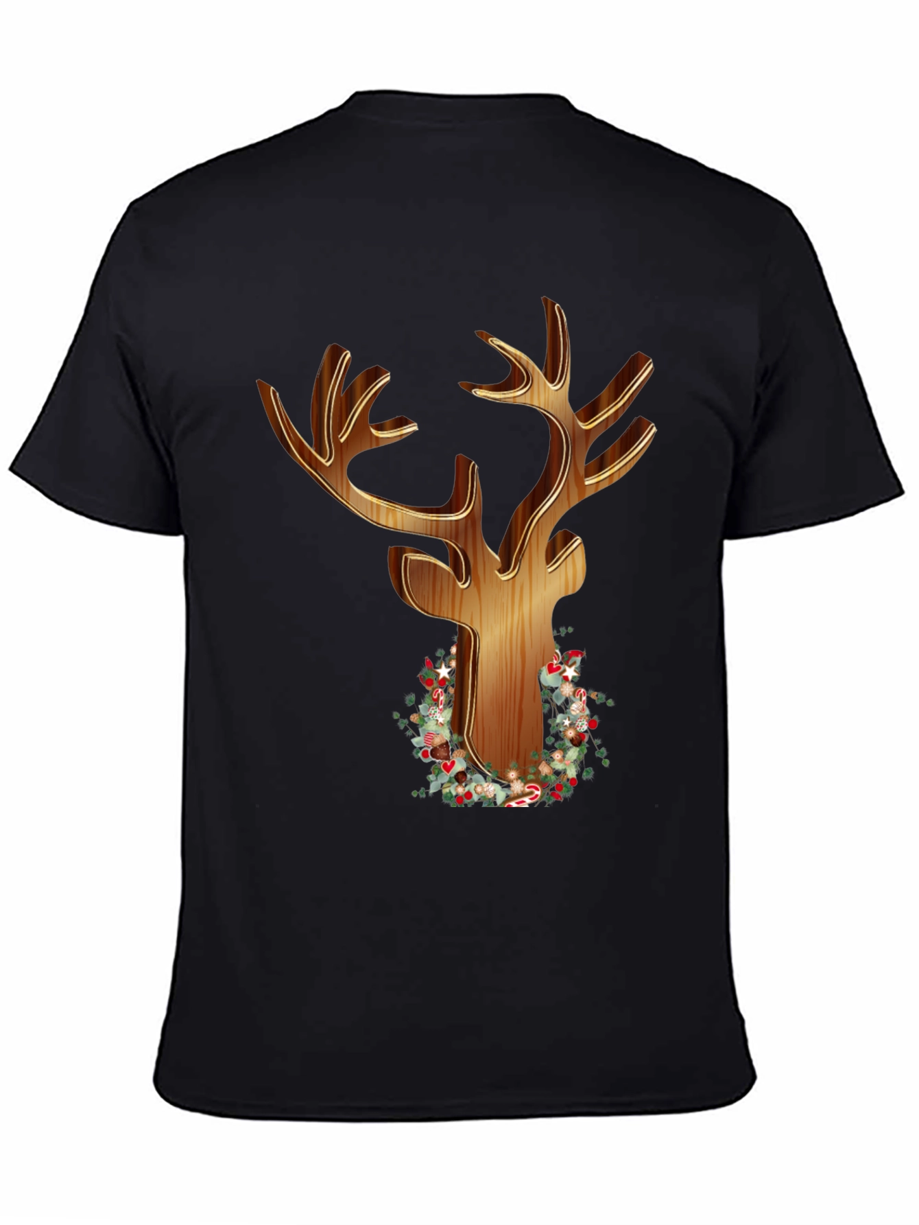 Christmas Reindeer Graphic T-Shirt