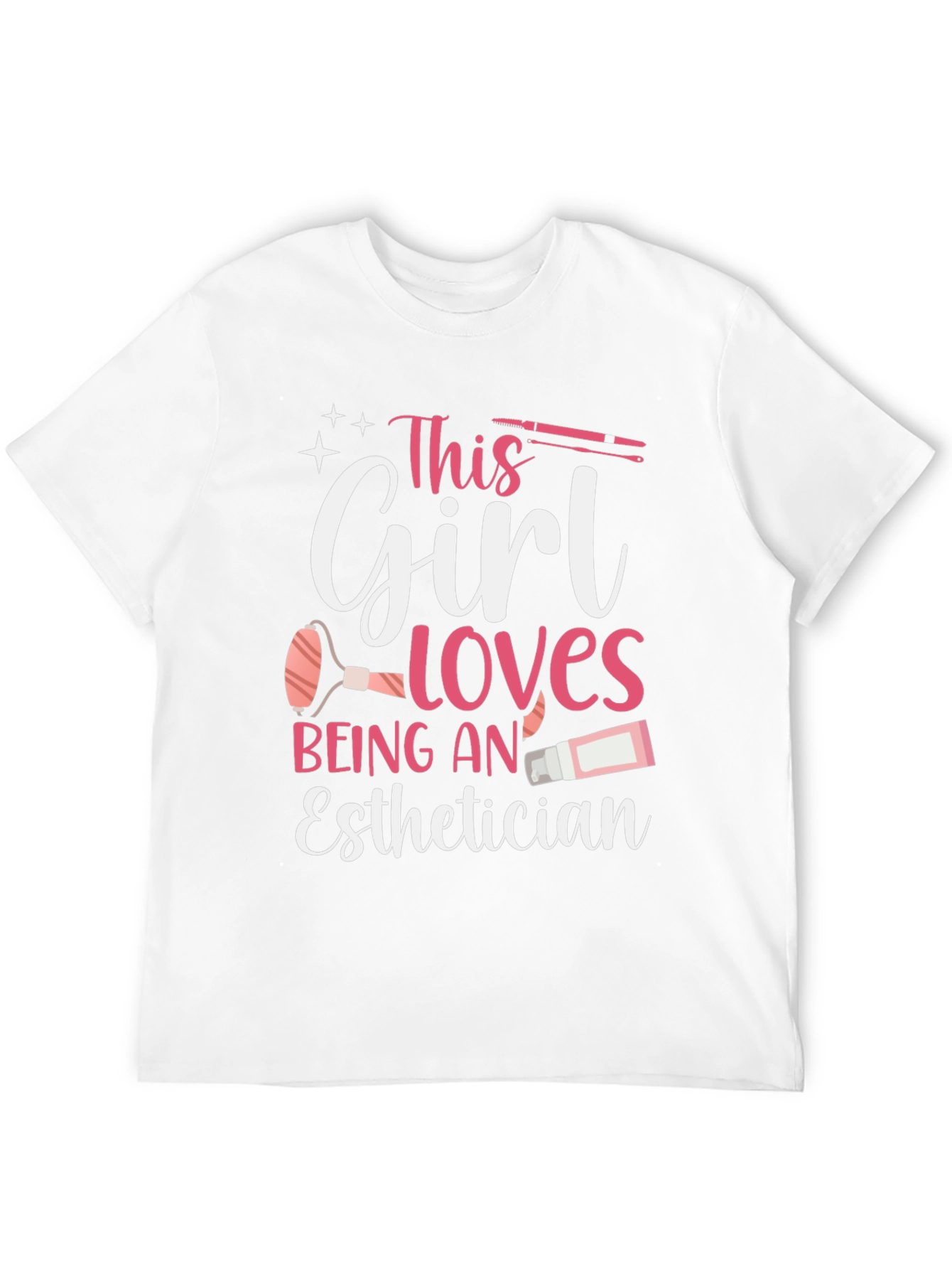 Esthetician Girls T-Shirt - Beauty Lover Tee