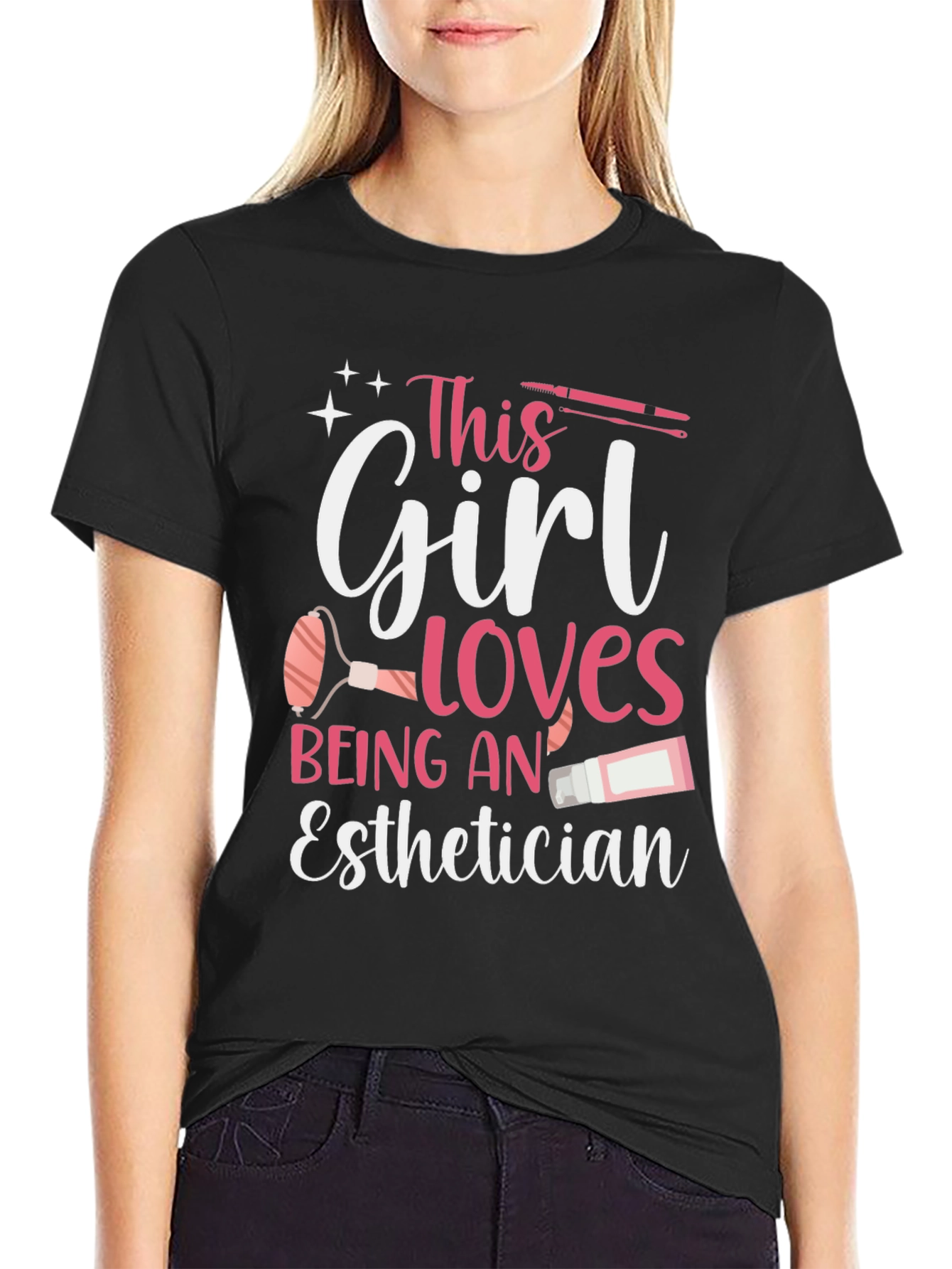 Esthetician Girls T-Shirt - Beauty Lover Tee