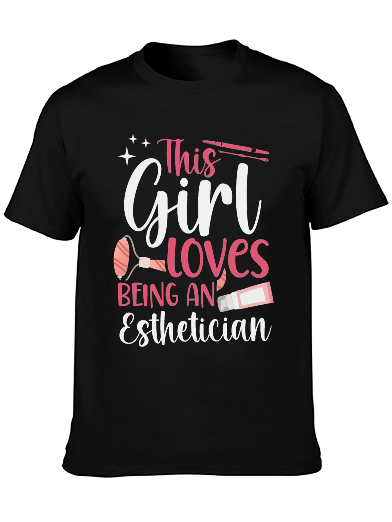 Esthetician Girls T-Shirt - Beauty Lover Tee