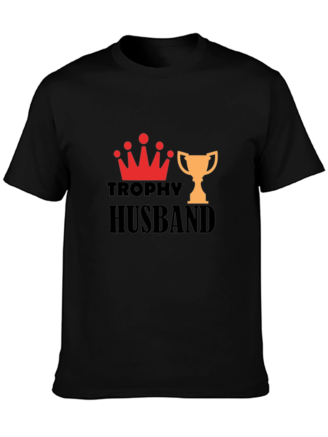 Trophy Husband Graphic Print T-Shirt