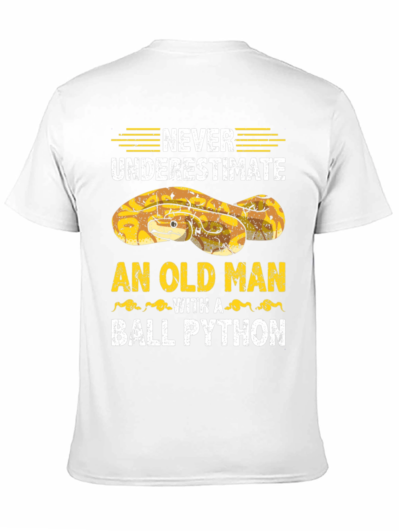 Ball Python Old Man T-Shirt