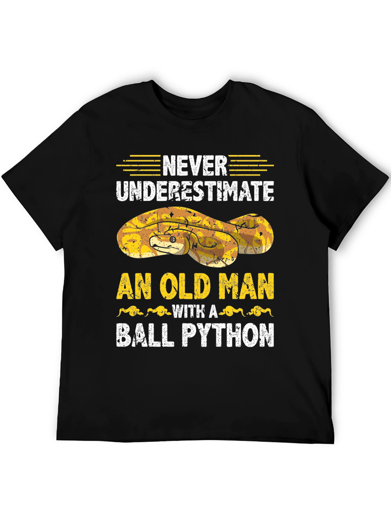 Ball Python Old Man T-Shirt