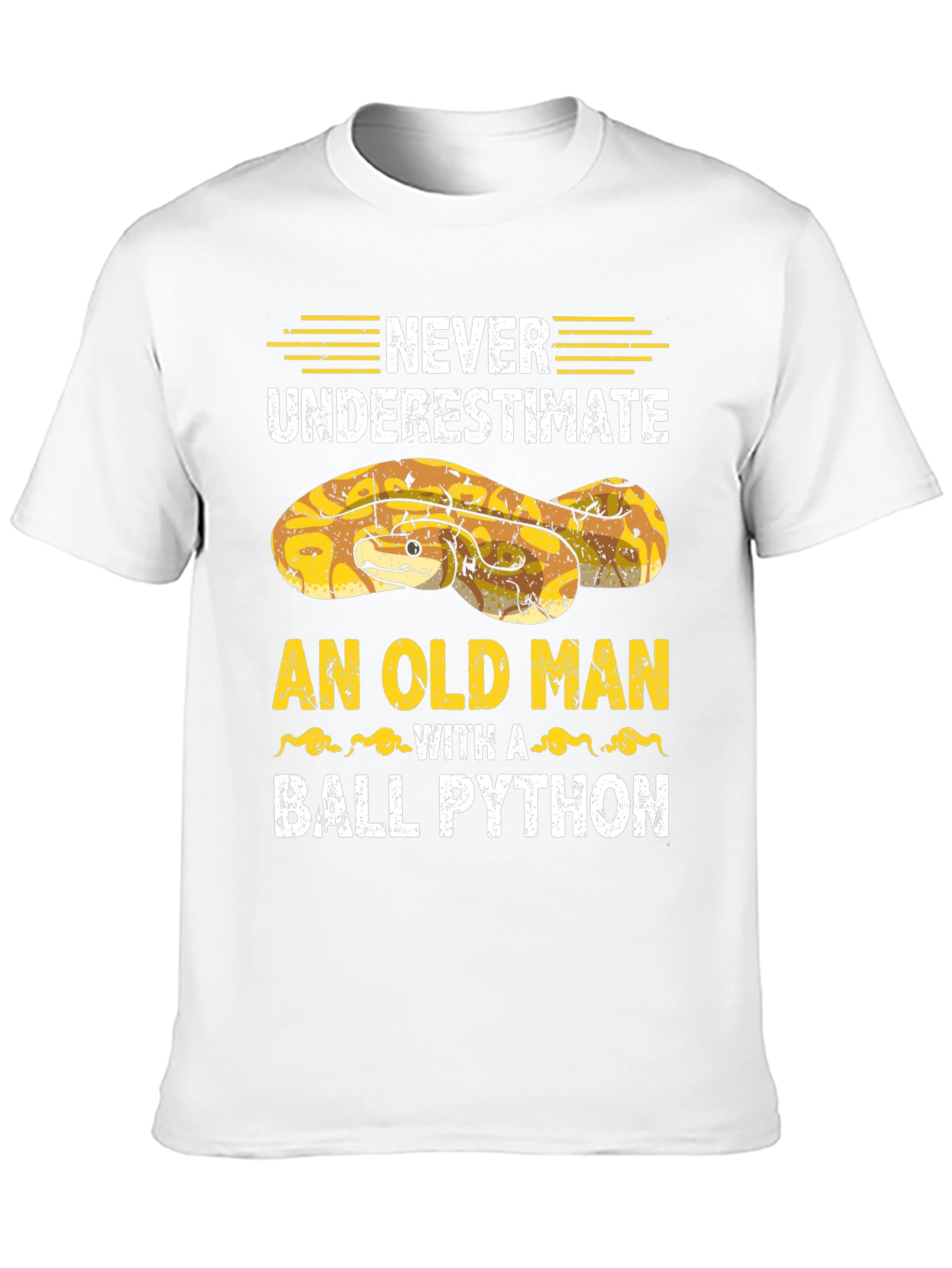 Ball Python Old Man T-Shirt