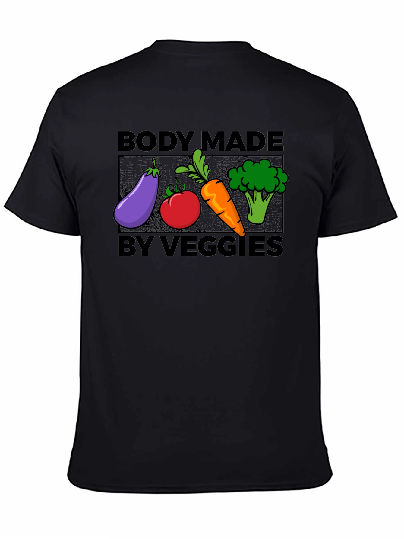 Body Made By Veggies T-Shirt - Vegan Lifestyle Tee