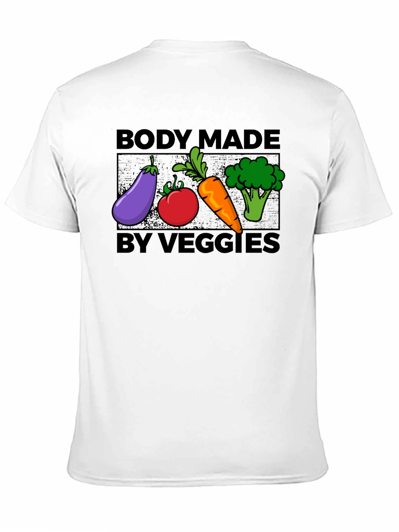 Body Made By Veggies T-Shirt - Vegan Lifestyle Tee