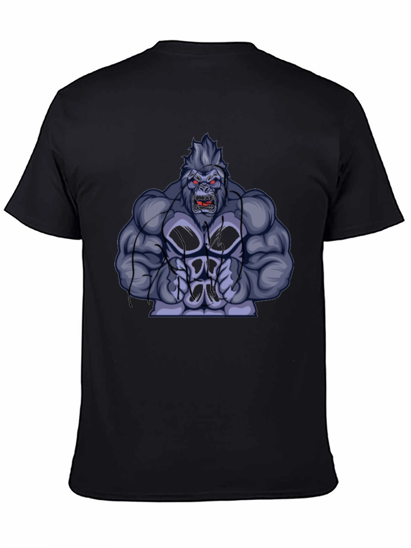 Gorilla Graphic Tee - Mens Black T-Shirt