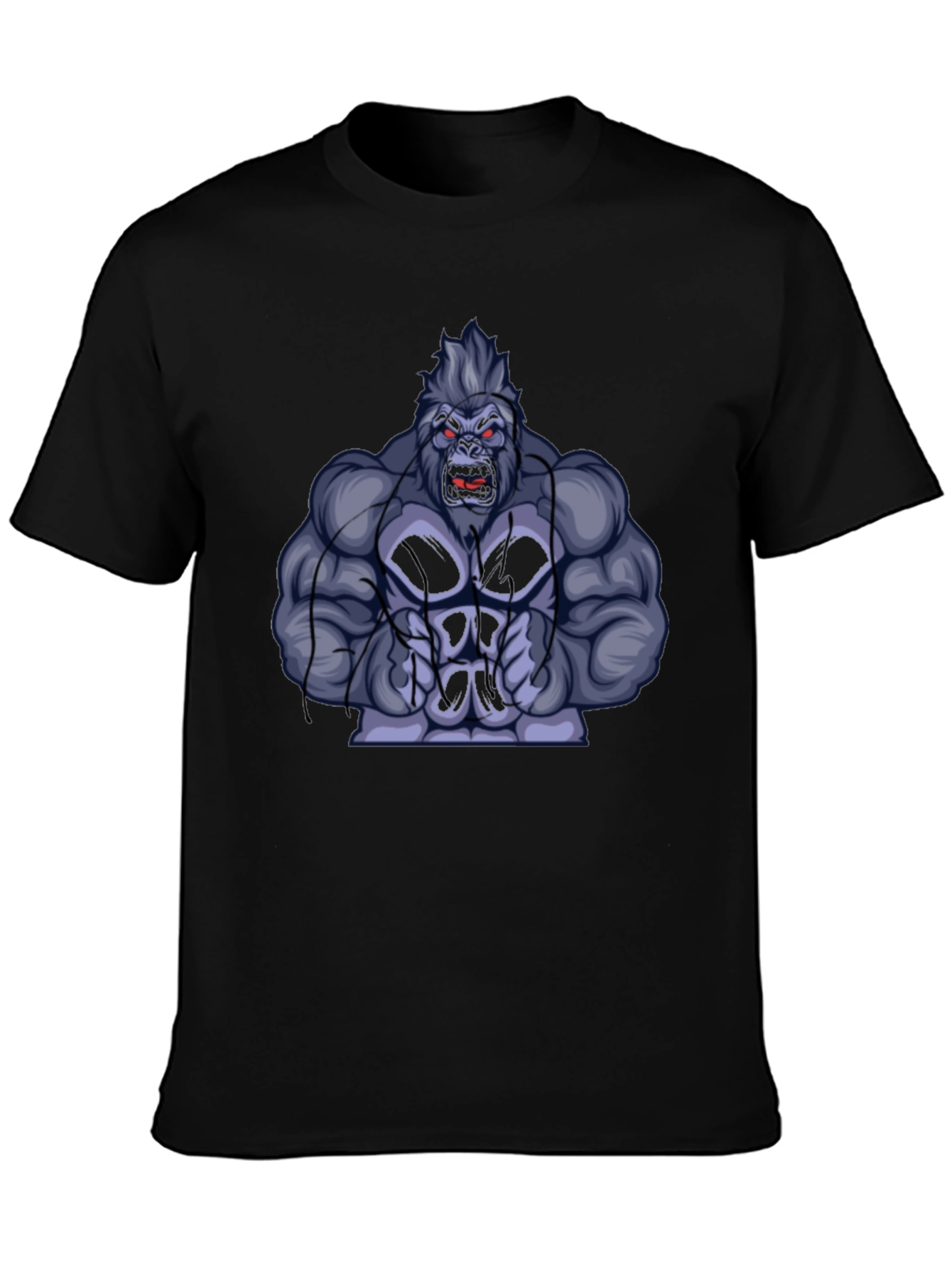 Gorilla Graphic Tee - Mens Black T-Shirt
