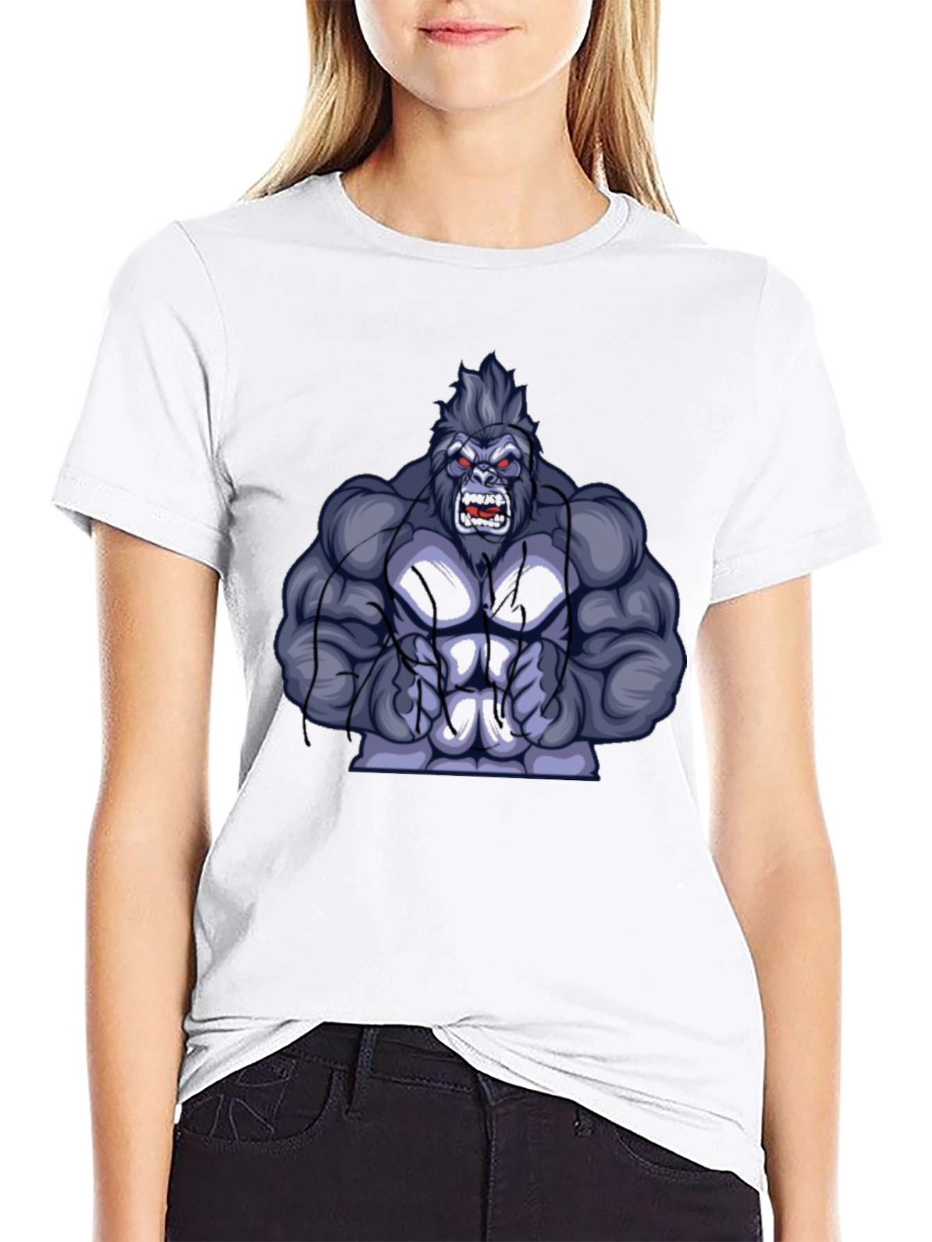 Gorilla Graphic Tee - Mens Black T-Shirt