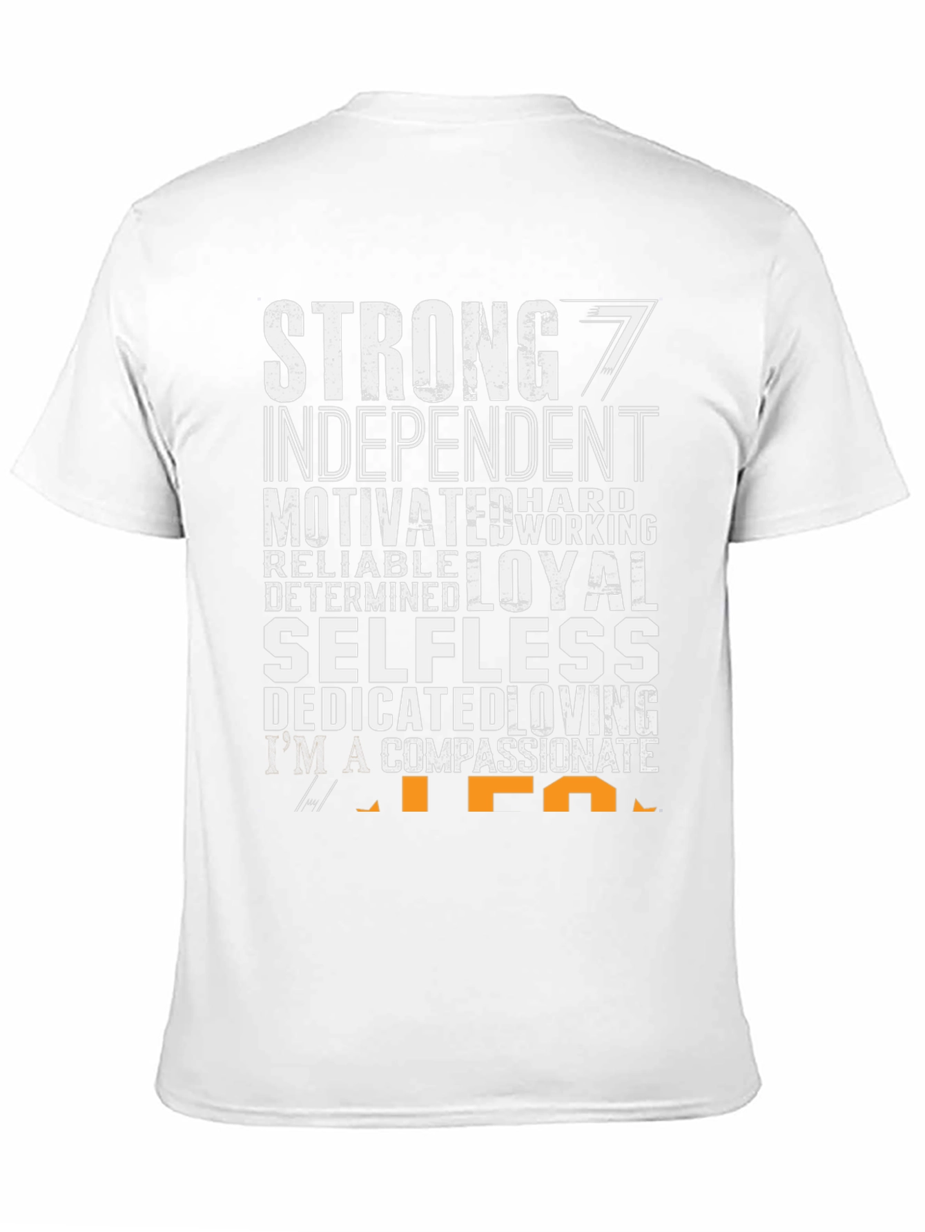 Strong Man Black Graphic T-Shirt