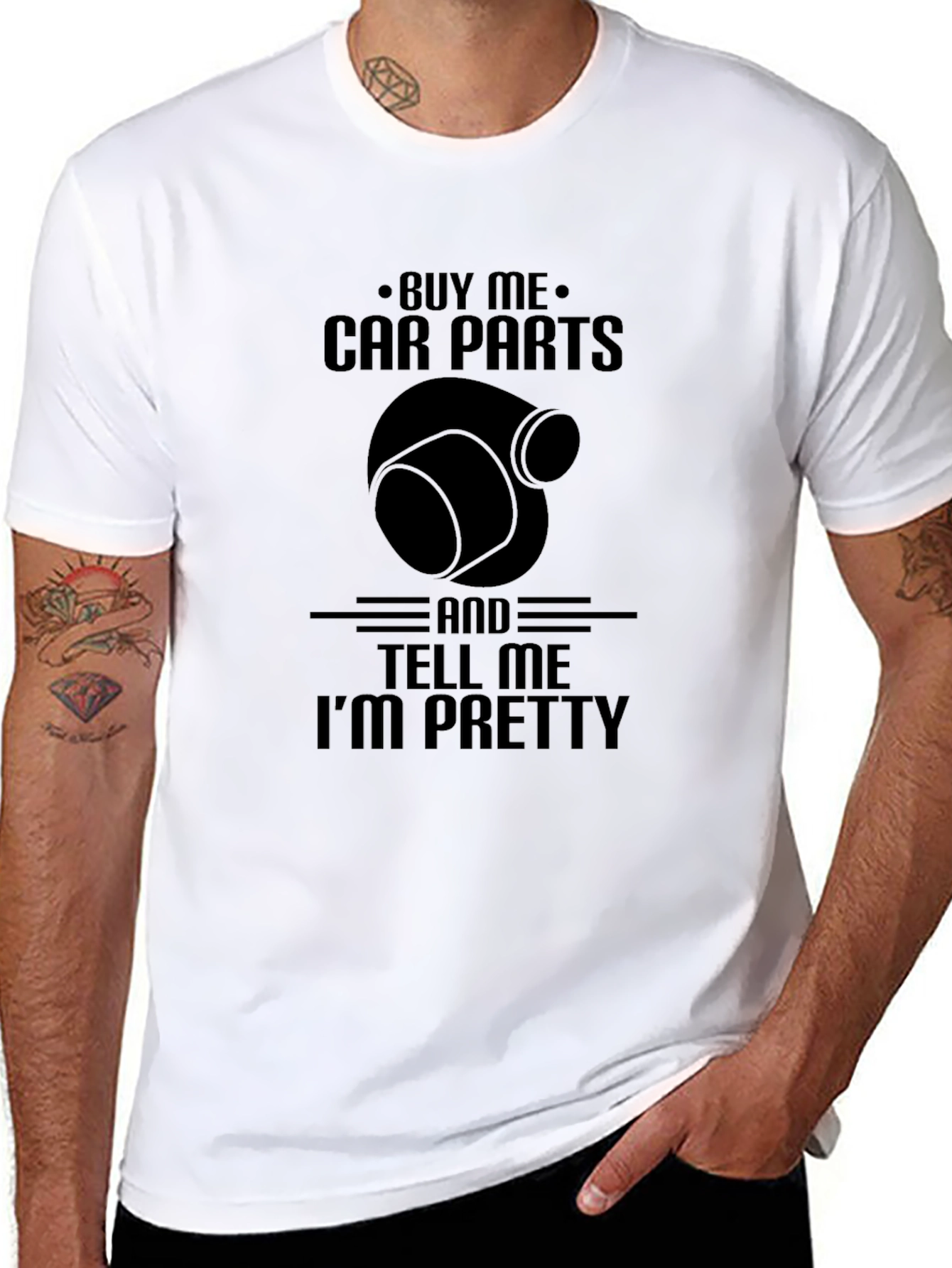 Buy Me Car Parts T-Shirt - Funny Automotive Tee