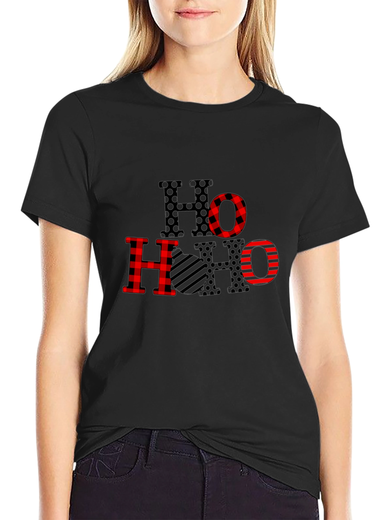 Ho Ho Ho Christmas Graphic Tee