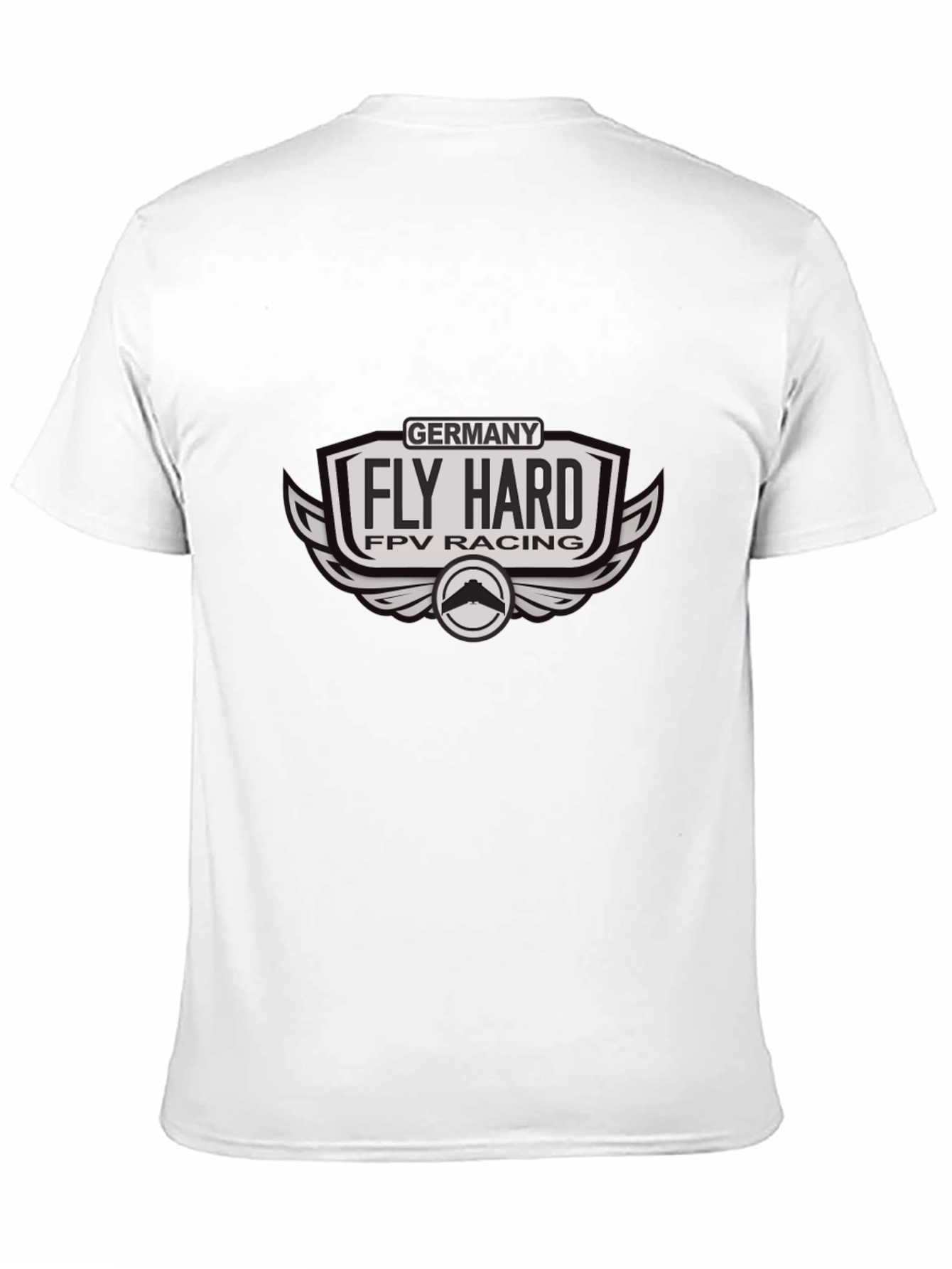Fly Hard FPV Racing Germany Black T-Shirt