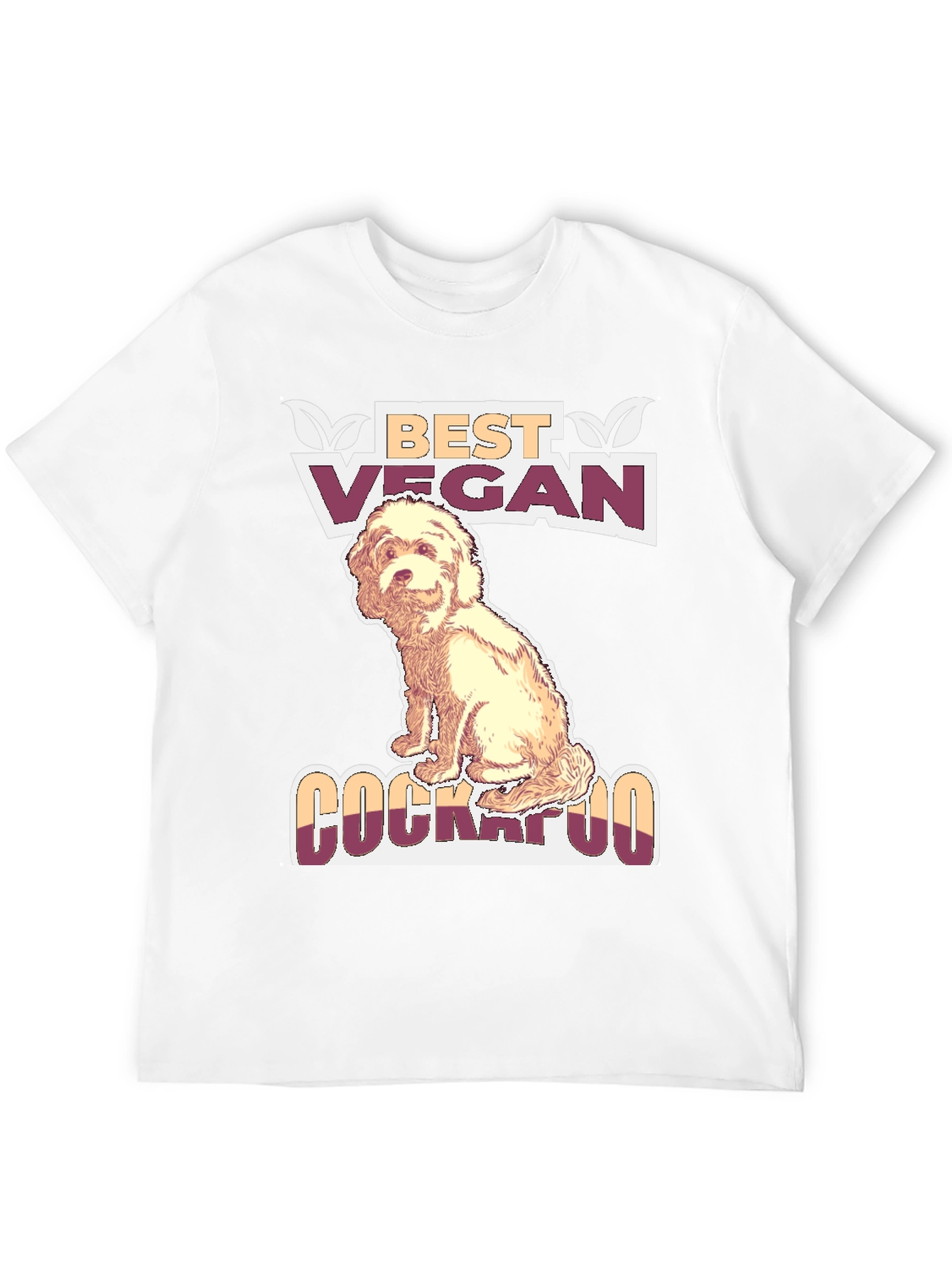 Vegan Cockapoo Dog T-Shirt - Best Vegan Ever!