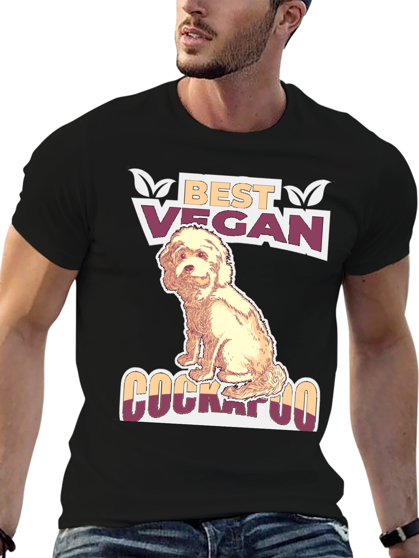 Vegan Cockapoo Dog T-Shirt - Best Vegan Ever!