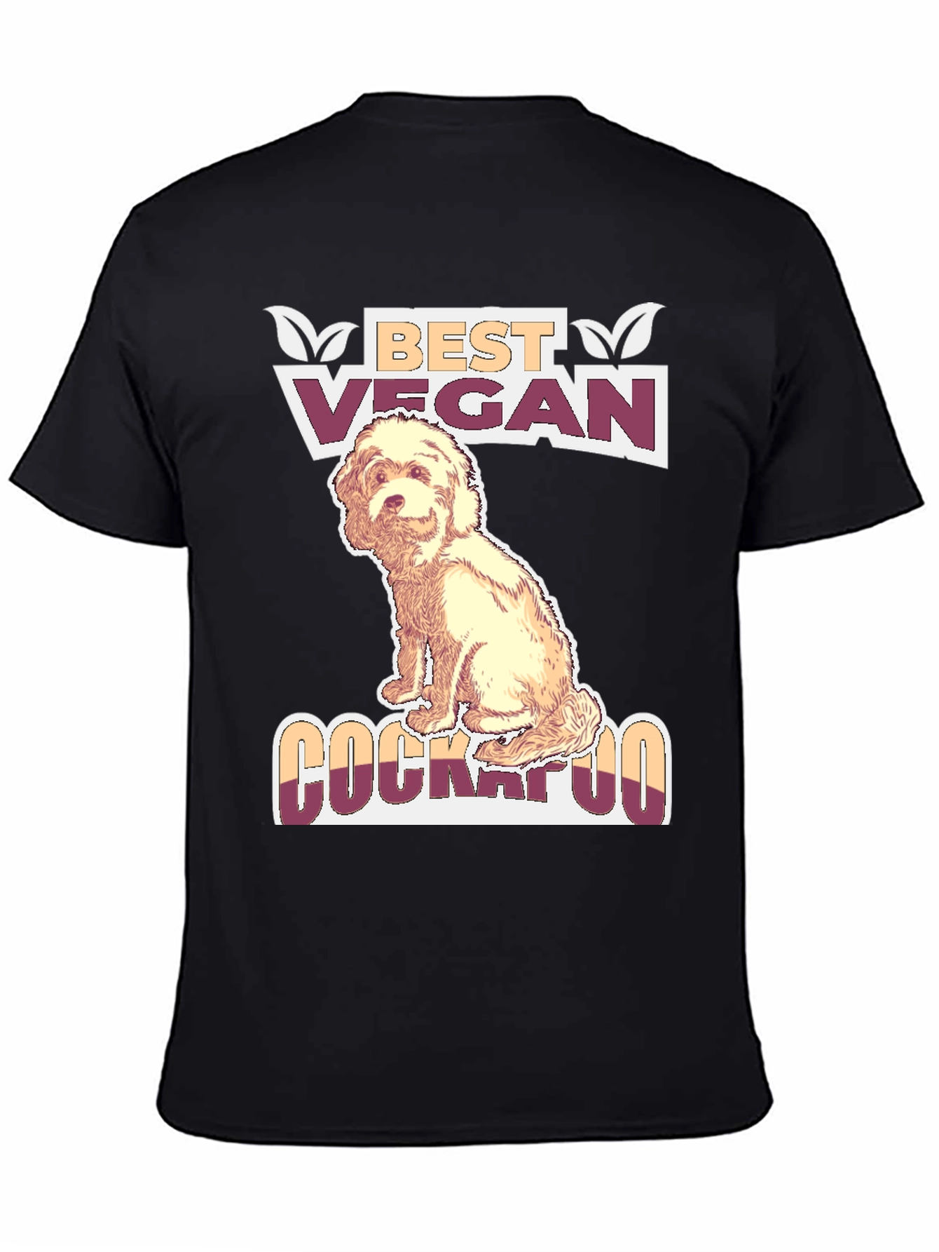 Vegan Cockapoo Dog T-Shirt - Best Vegan Ever!