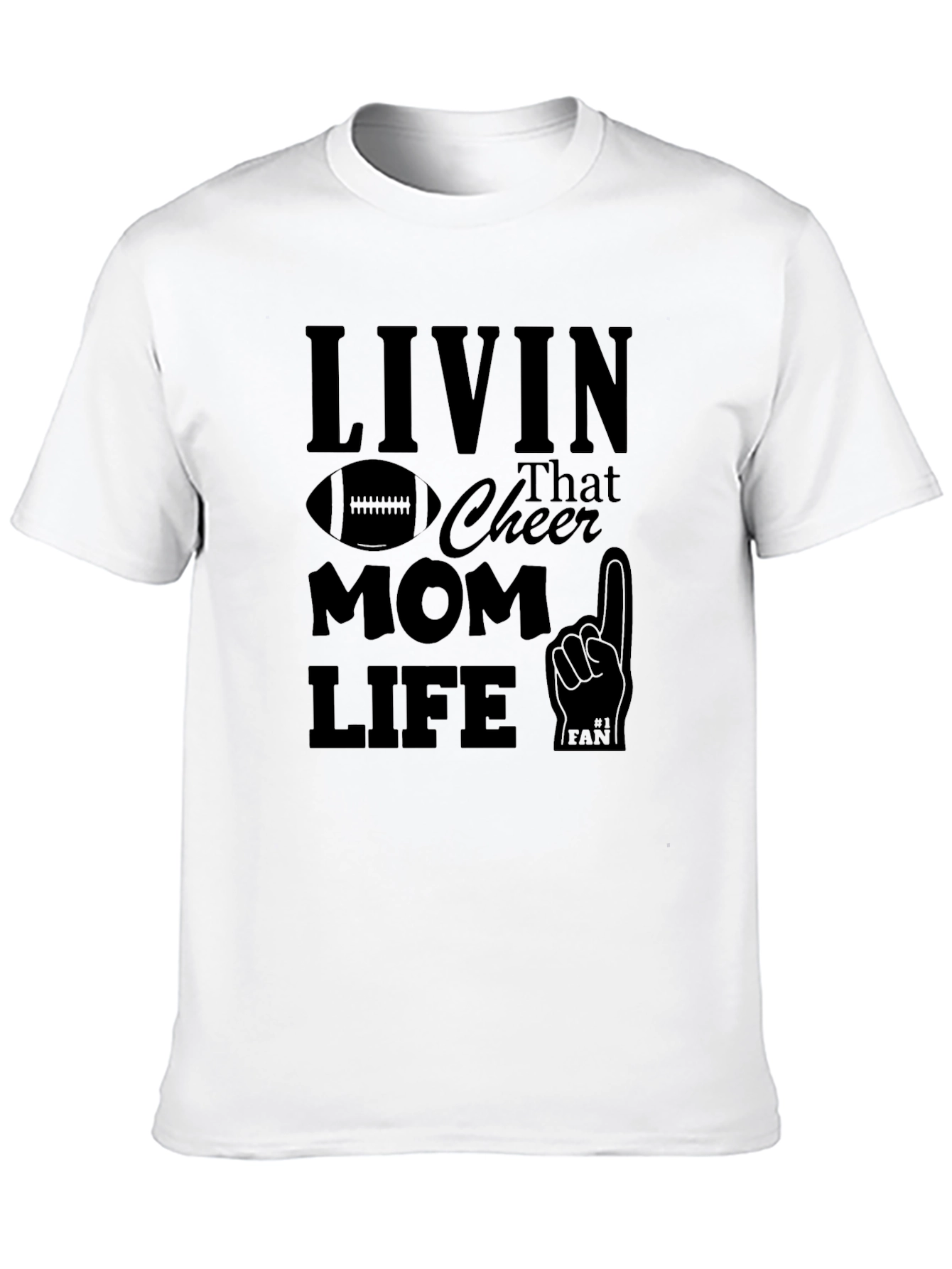 Livin That Cheer Mom Life T-Shirt