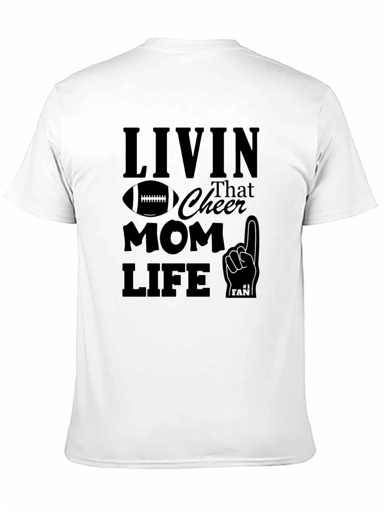 Livin That Cheer Mom Life T-Shirt